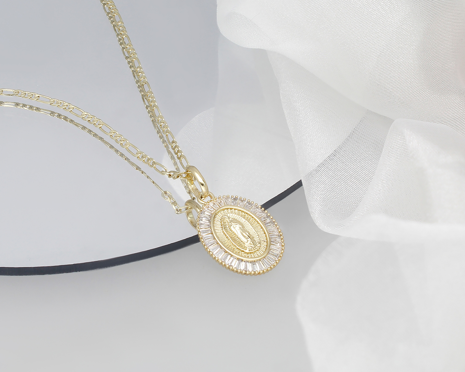 Foto 4 | Foto 4 | Collar Chapa de Oro Zokko