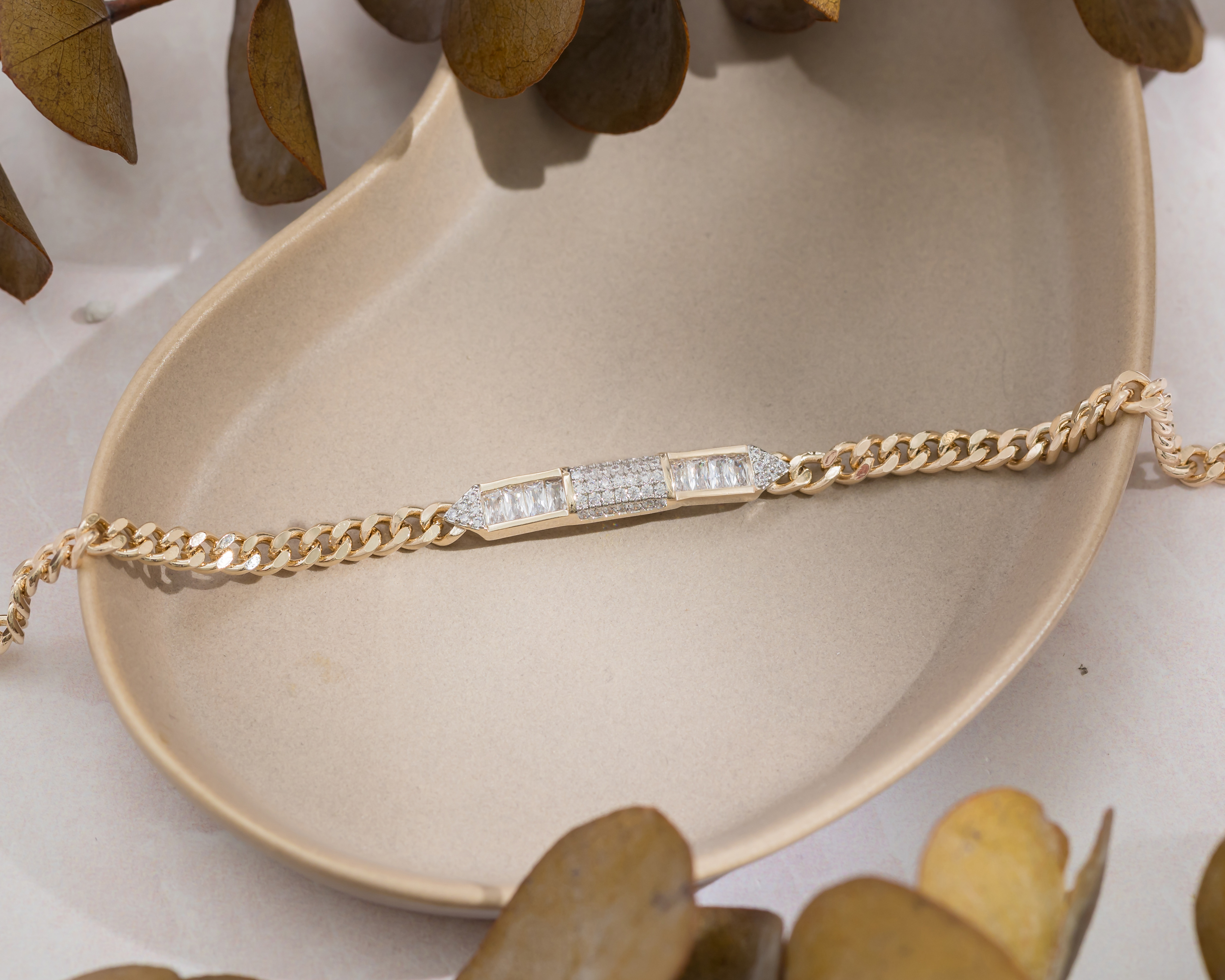 Foto 5 | Foto 5 | Pulsera Chapa de Oro Sentimientos
