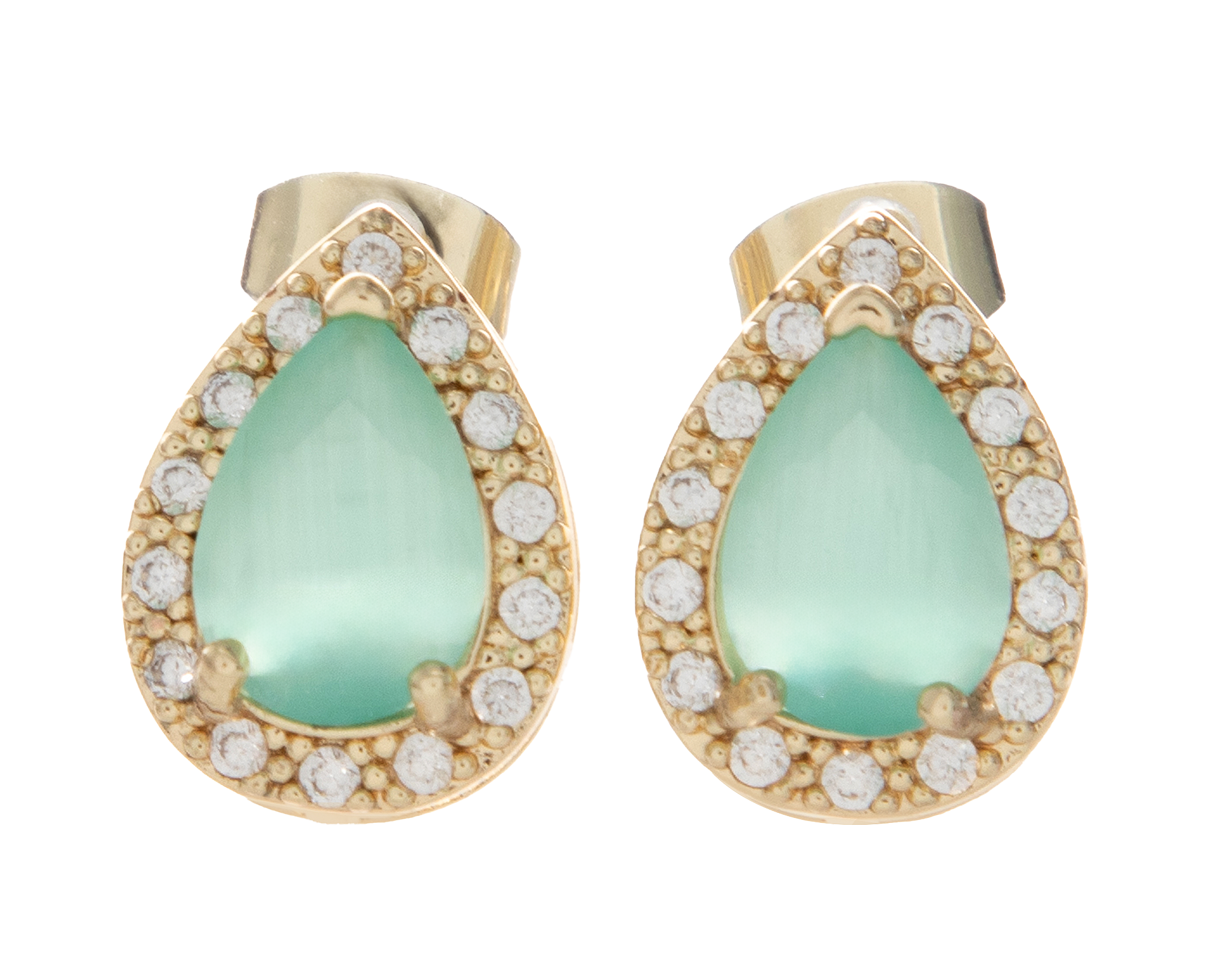 Foto 3 | Foto 3 | Collar y Aretes de Chapa de Oro Diseños CR 2 Piezas