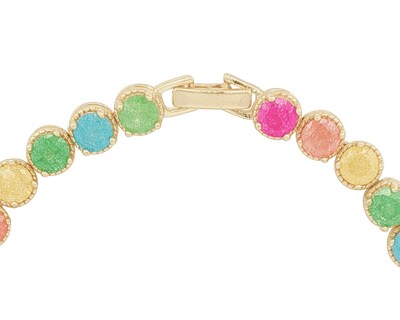 Foto 3 | Foto 3 | Pulsera de Chapa de Oro Sentimientos