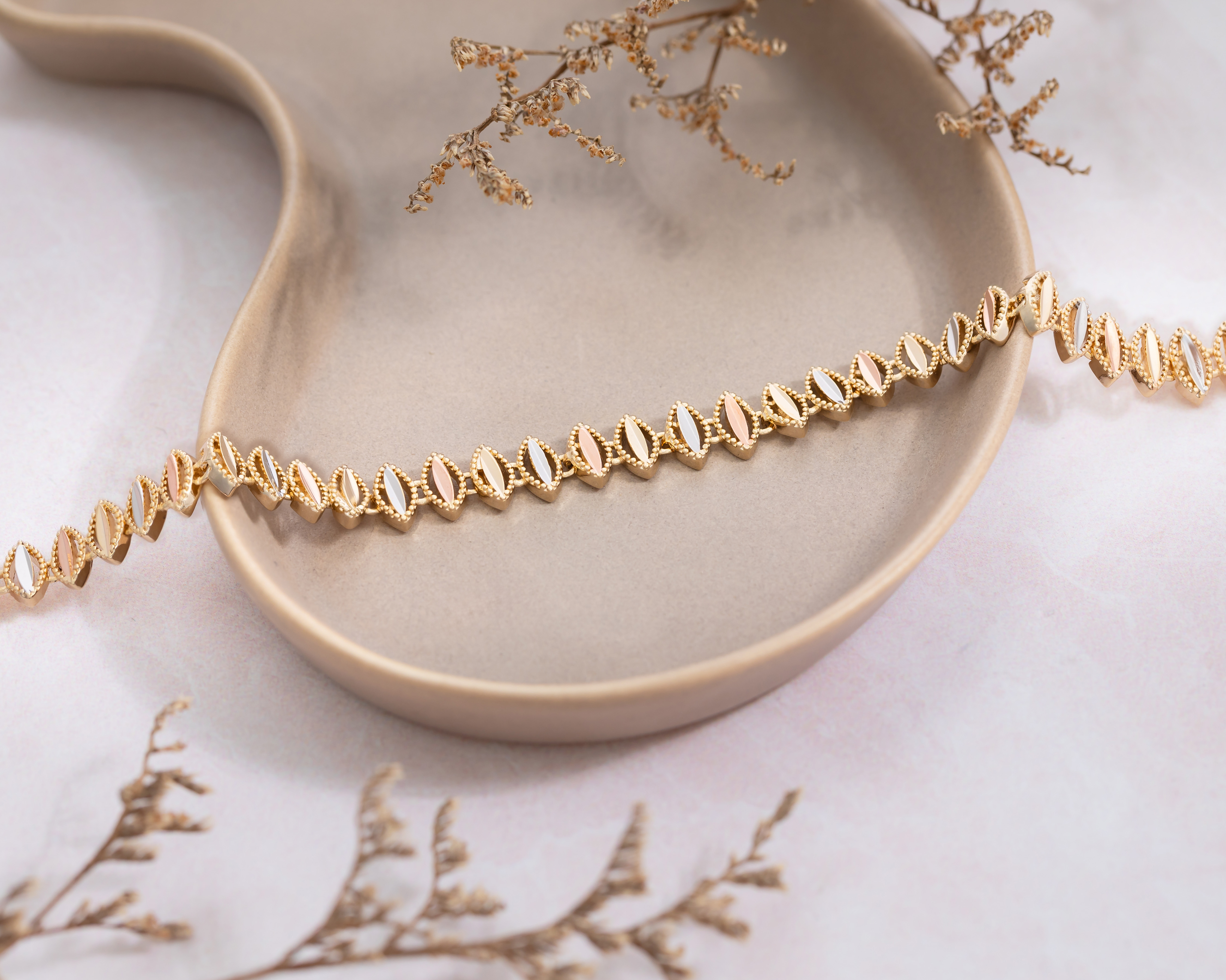 Foto 4 | Foto 4 | Pulsera Chapa de Oro Sentimientos