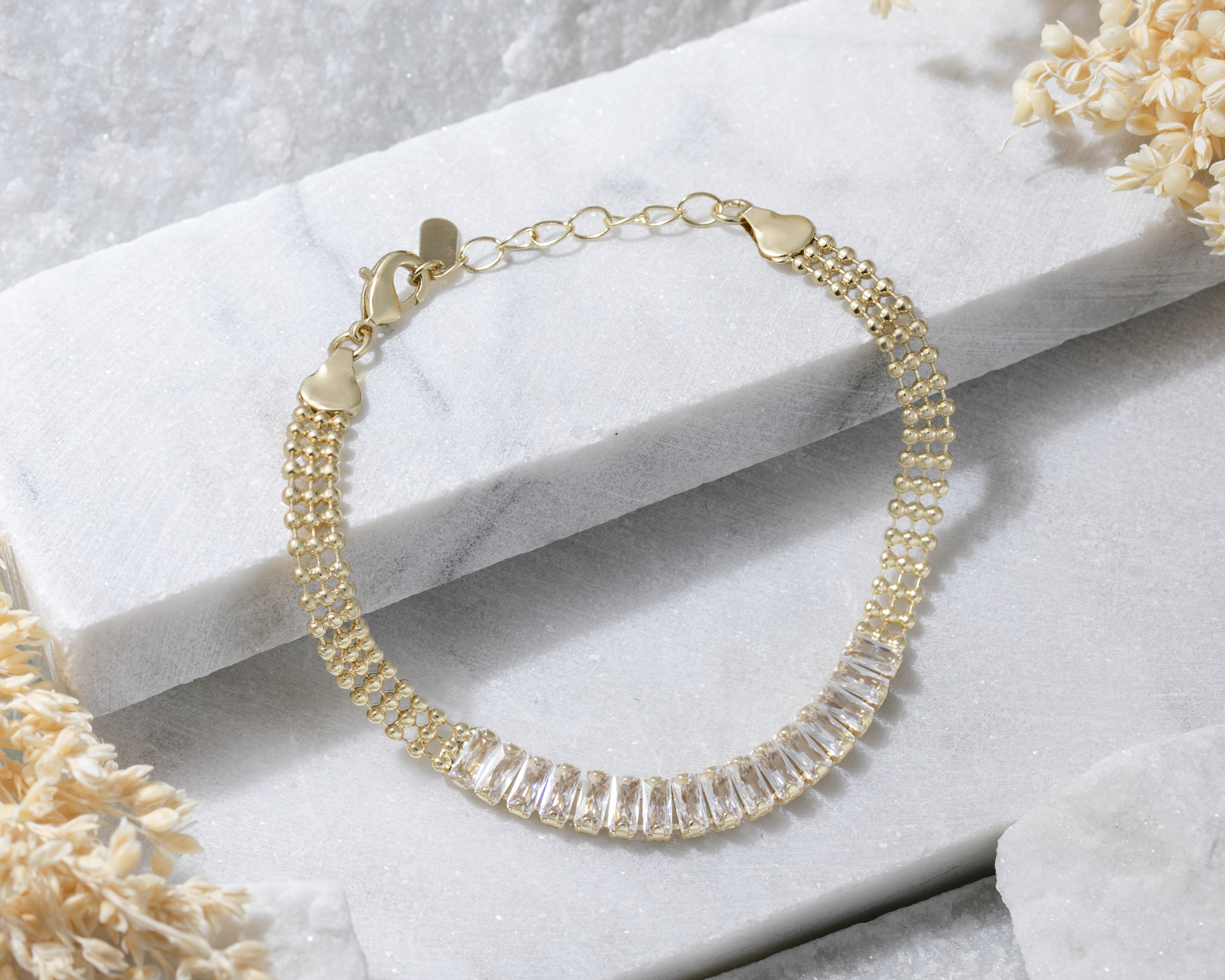 Foto 4 | Foto 4 | Pulsera de Chapa de Oro Sentimientos