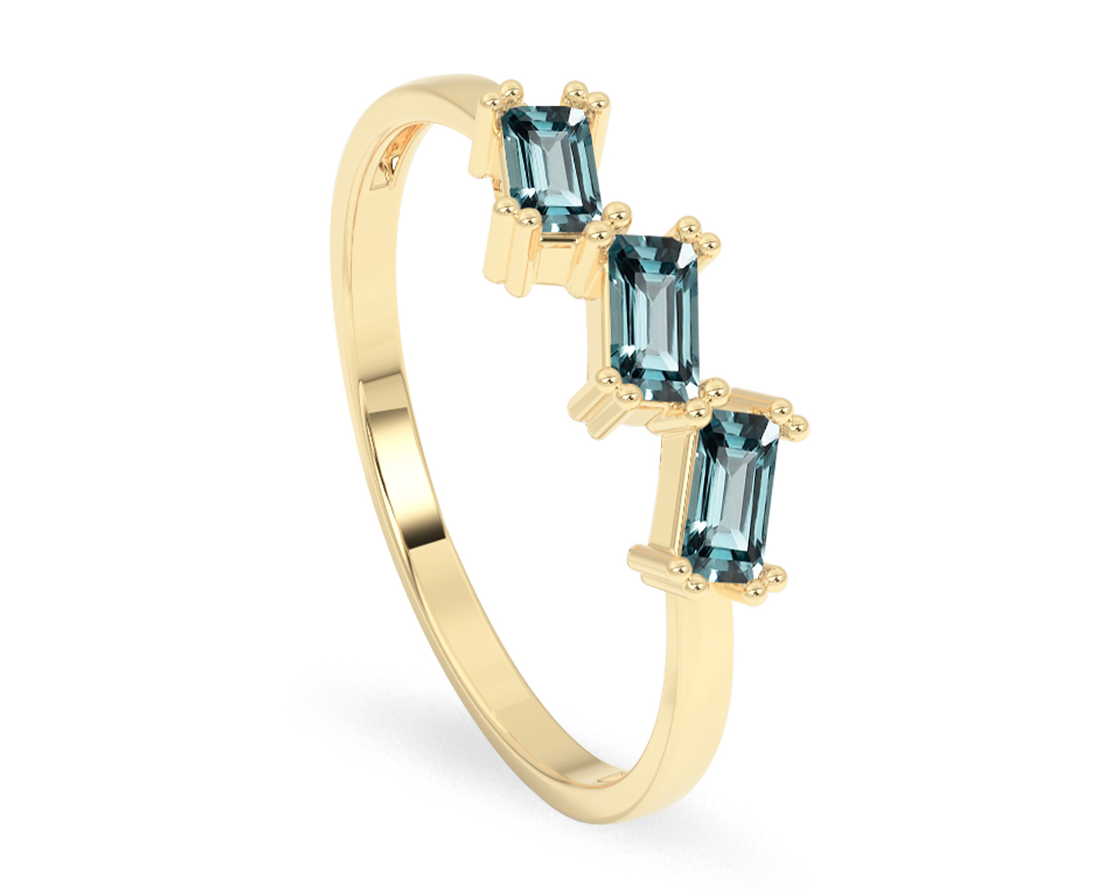Anillo de Oro 10 K Moments Talla 8