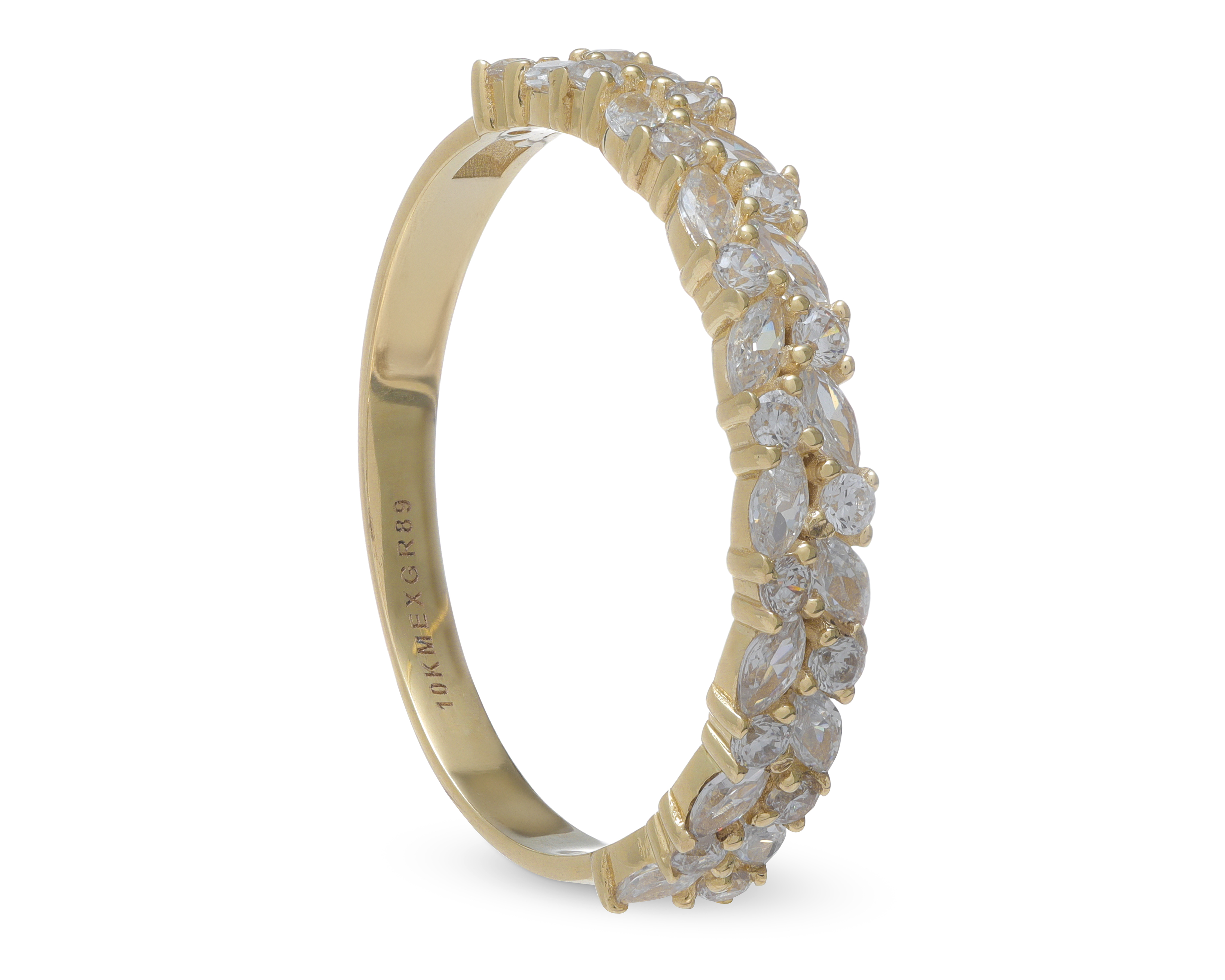 Anillo de Oro 10k Moments Talla 8