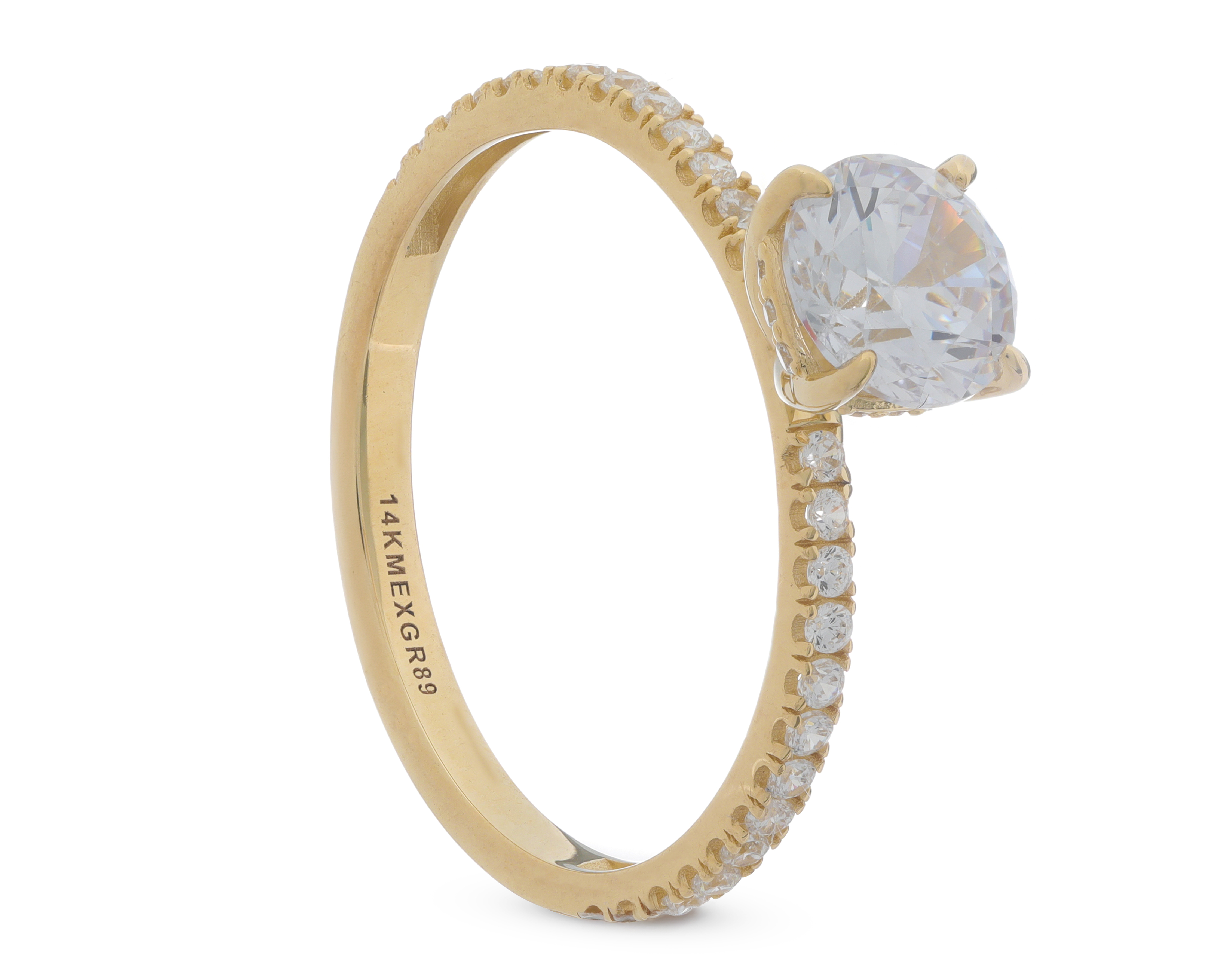 Anillo de Oro 14K Moments Talla 8