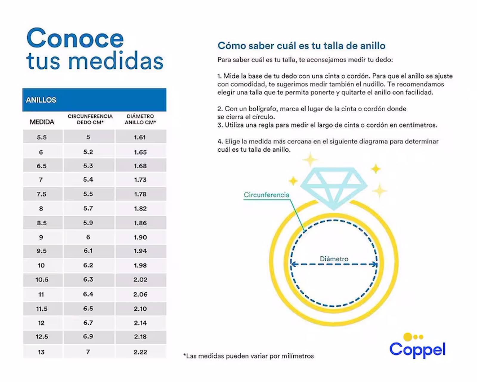 Foto 9 | Foto 9 | Anillo de Oro 14K Moments Talla 8