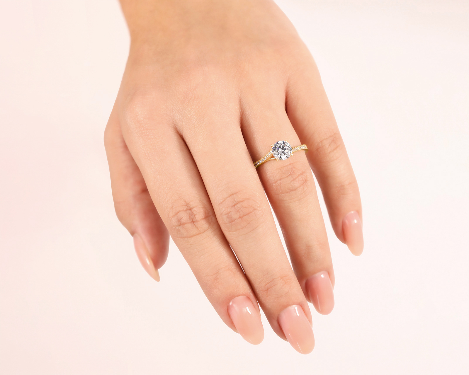 Foto 7 | Foto 7 | Anillo de Oro 14k Moments Talla 8