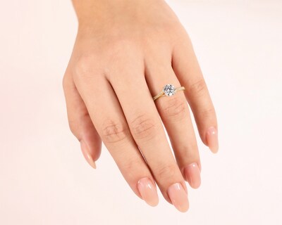 Foto 7 | Foto 7 | Anillo de Oro 14k Moments Talla 8