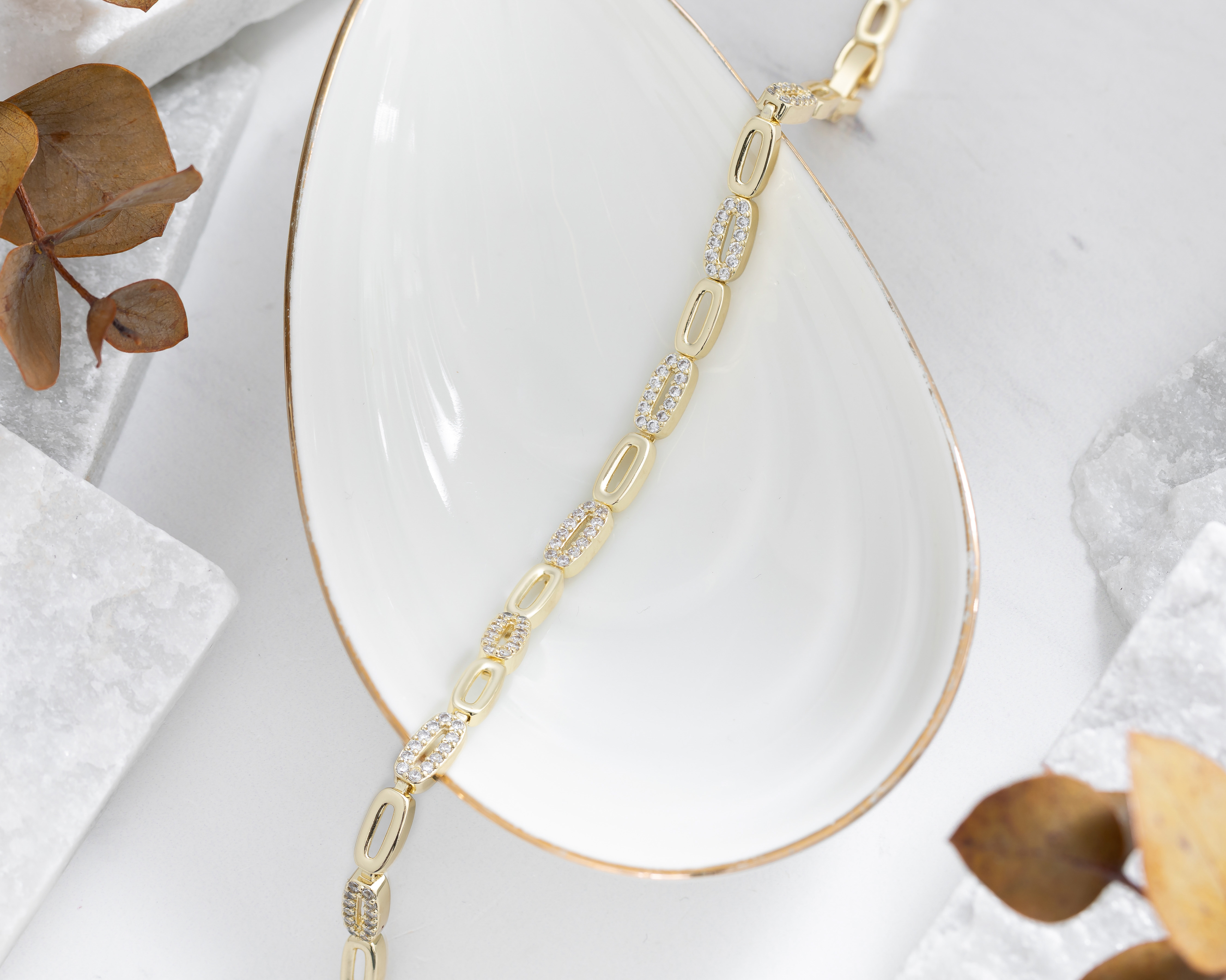 Foto 4 | Foto 4 | Pulsera Chapa de Oro Plafer