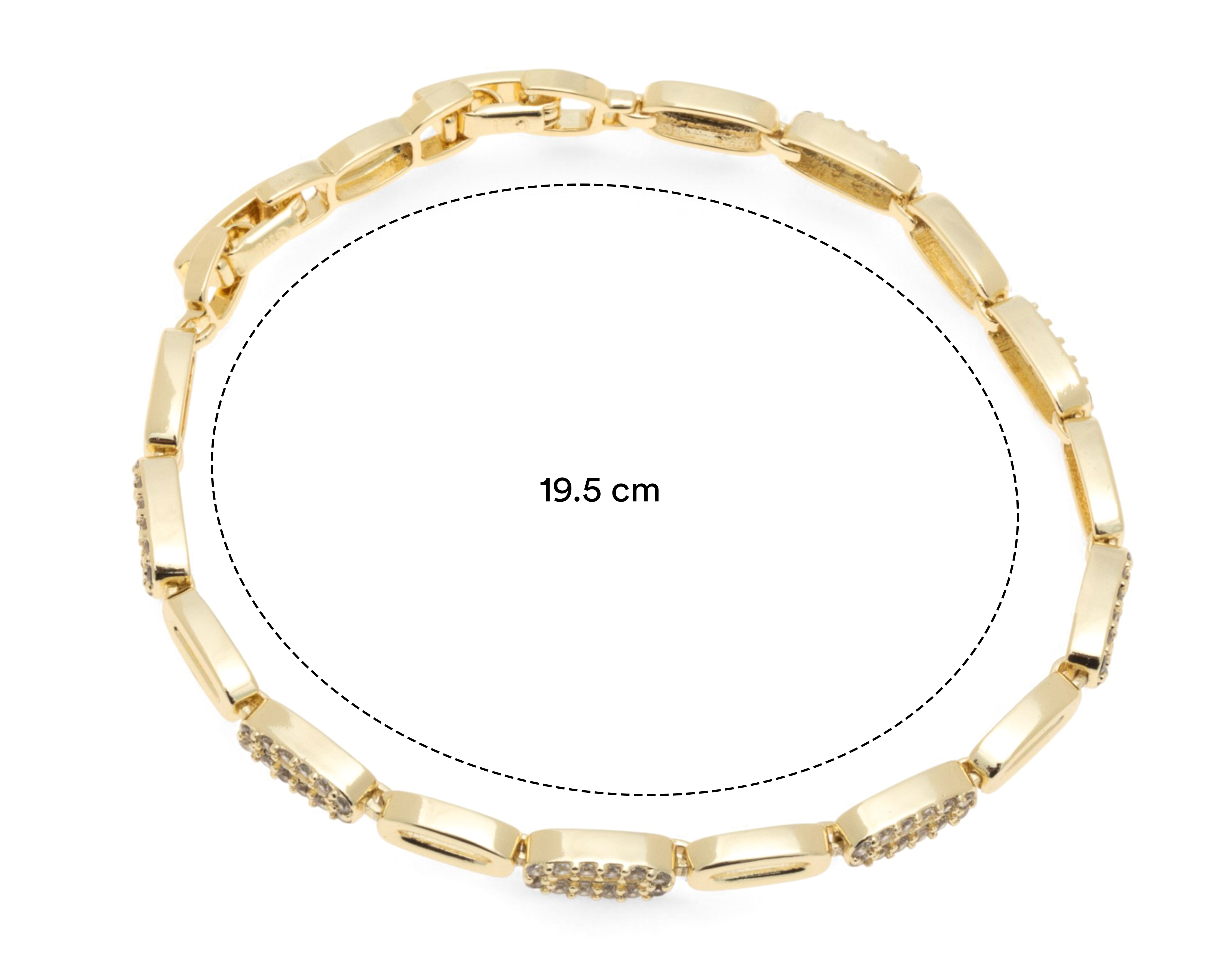 Foto 5 | Foto 5 | Pulsera Chapa de Oro Plafer