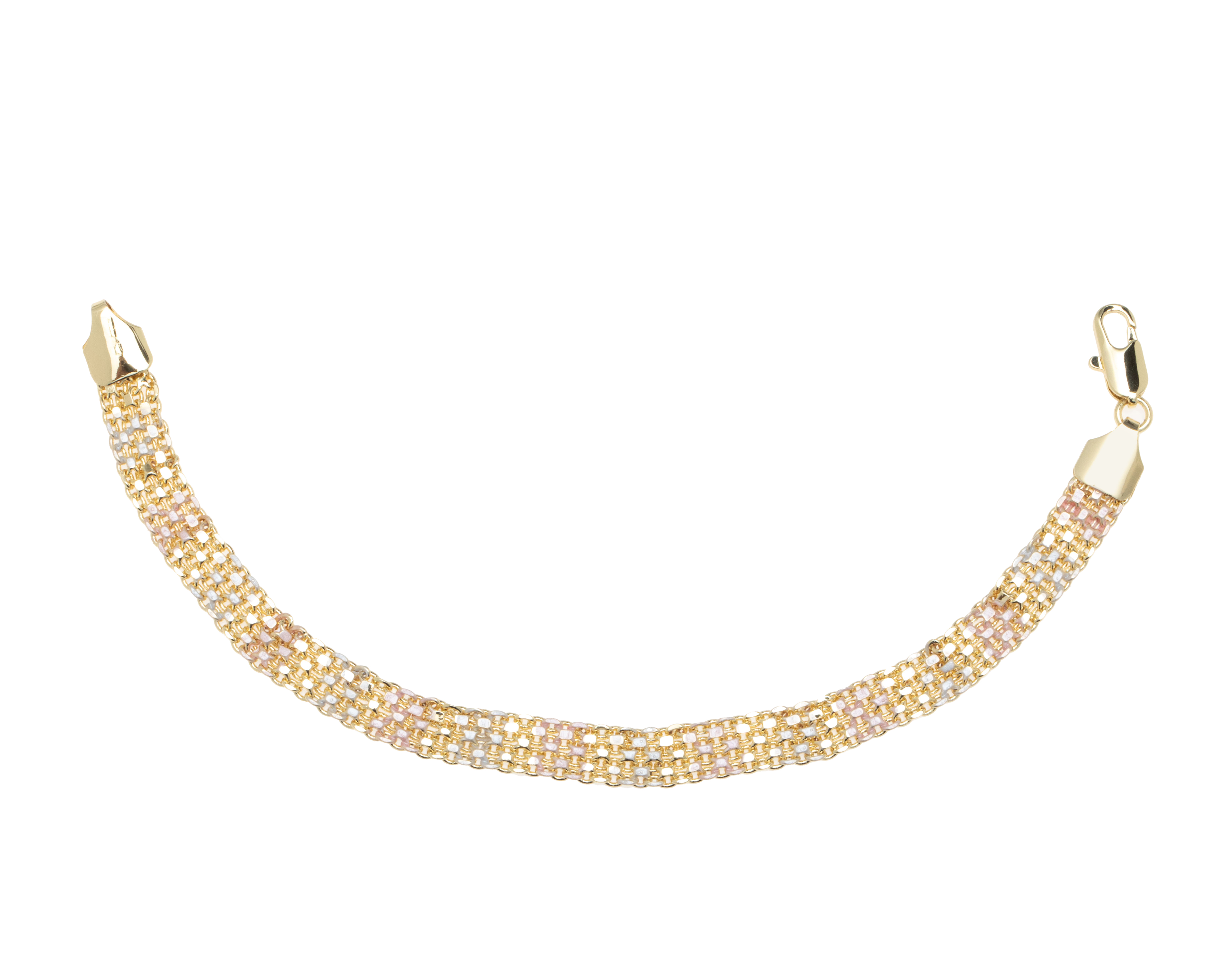 Pulsera Chapa de Oro Plafer