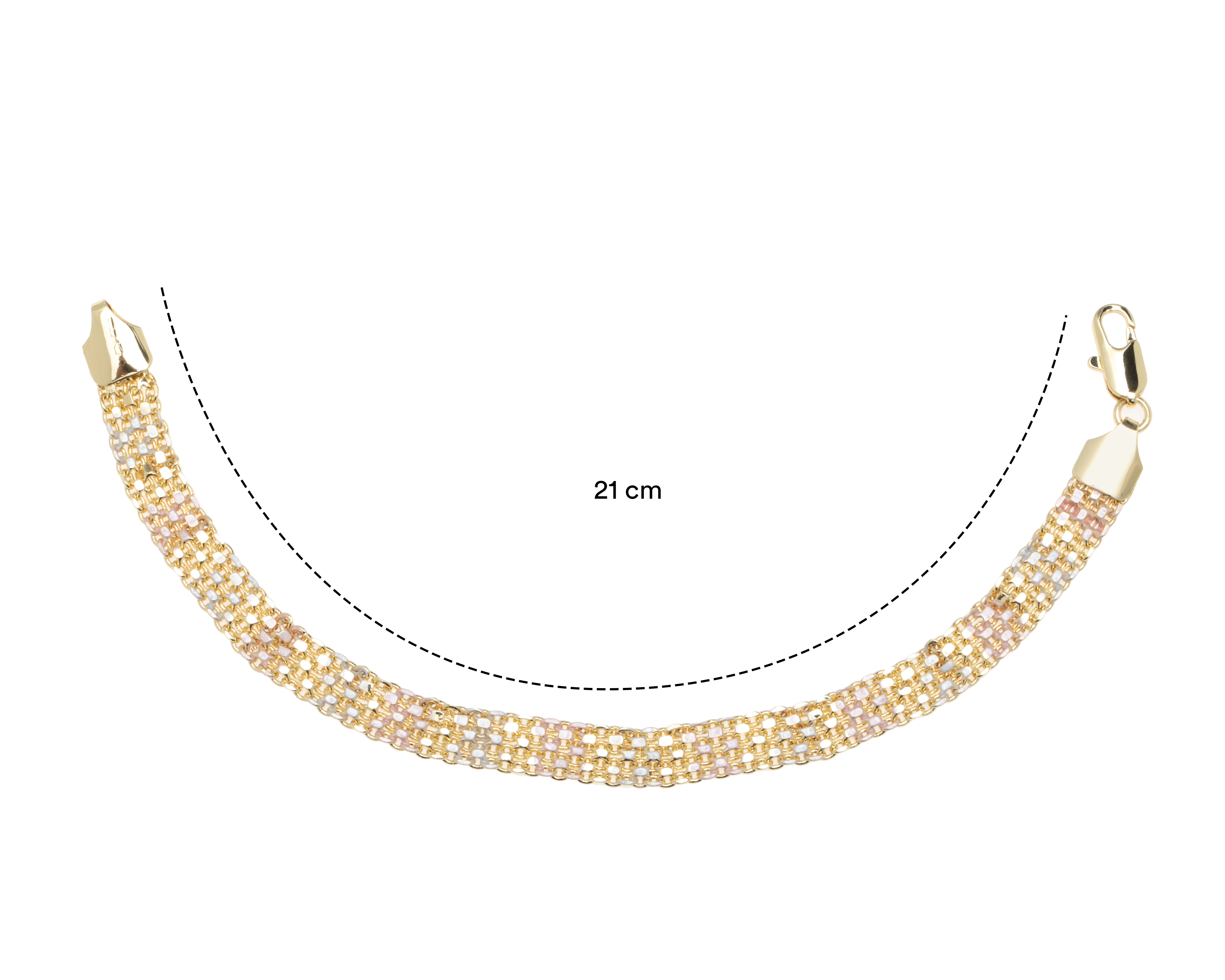 Foto 5 | Foto 5 | Pulsera Chapa de Oro Plafer