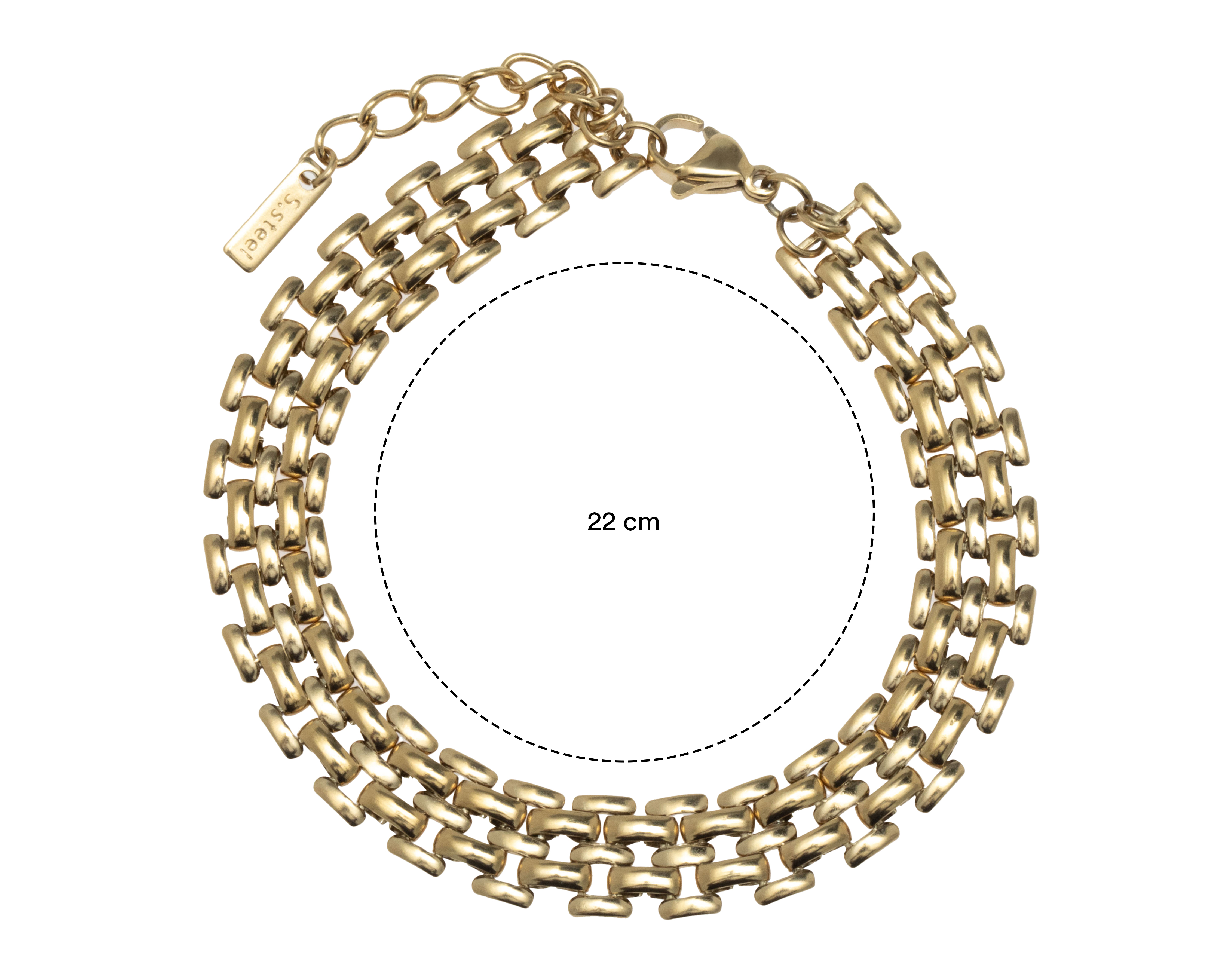 Foto 5 | Foto 5 | Pulsera de Acero Inoxidable Plafer