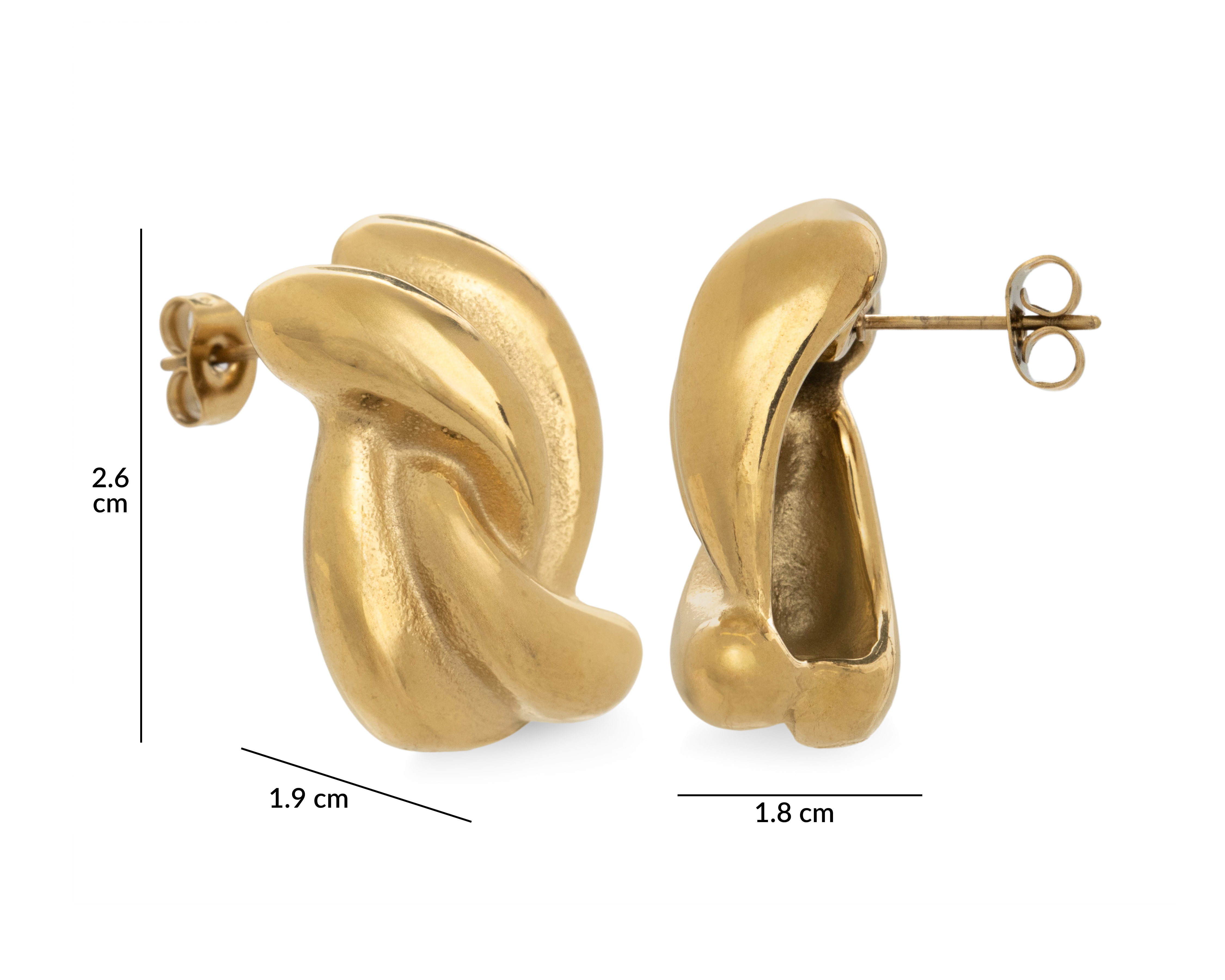 Foto 4 | Foto 4 | Aretes de Acero Inoxidable Plafer