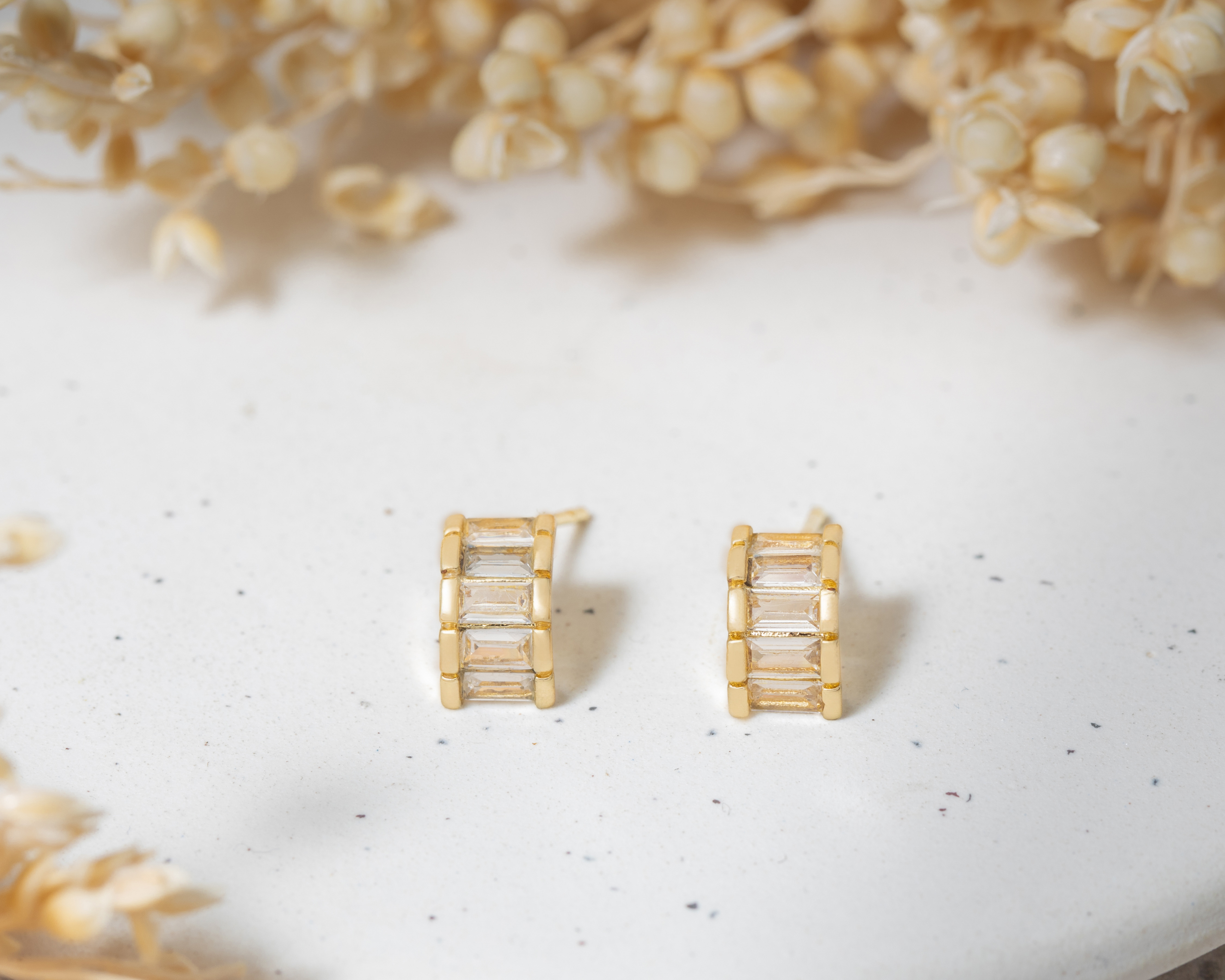 Foto 3 | Foto 3 | Aretes Chapa de Oro Mashala