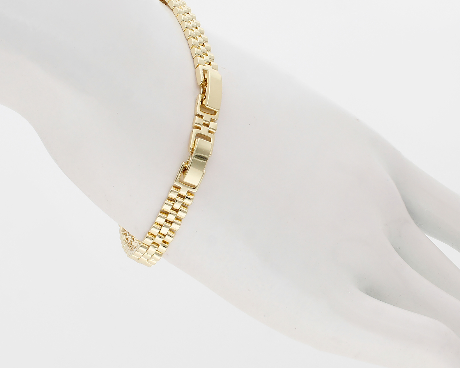 Foto 5 pulgar | Foto 4 | Pulsera Chapa de Oro Camila
