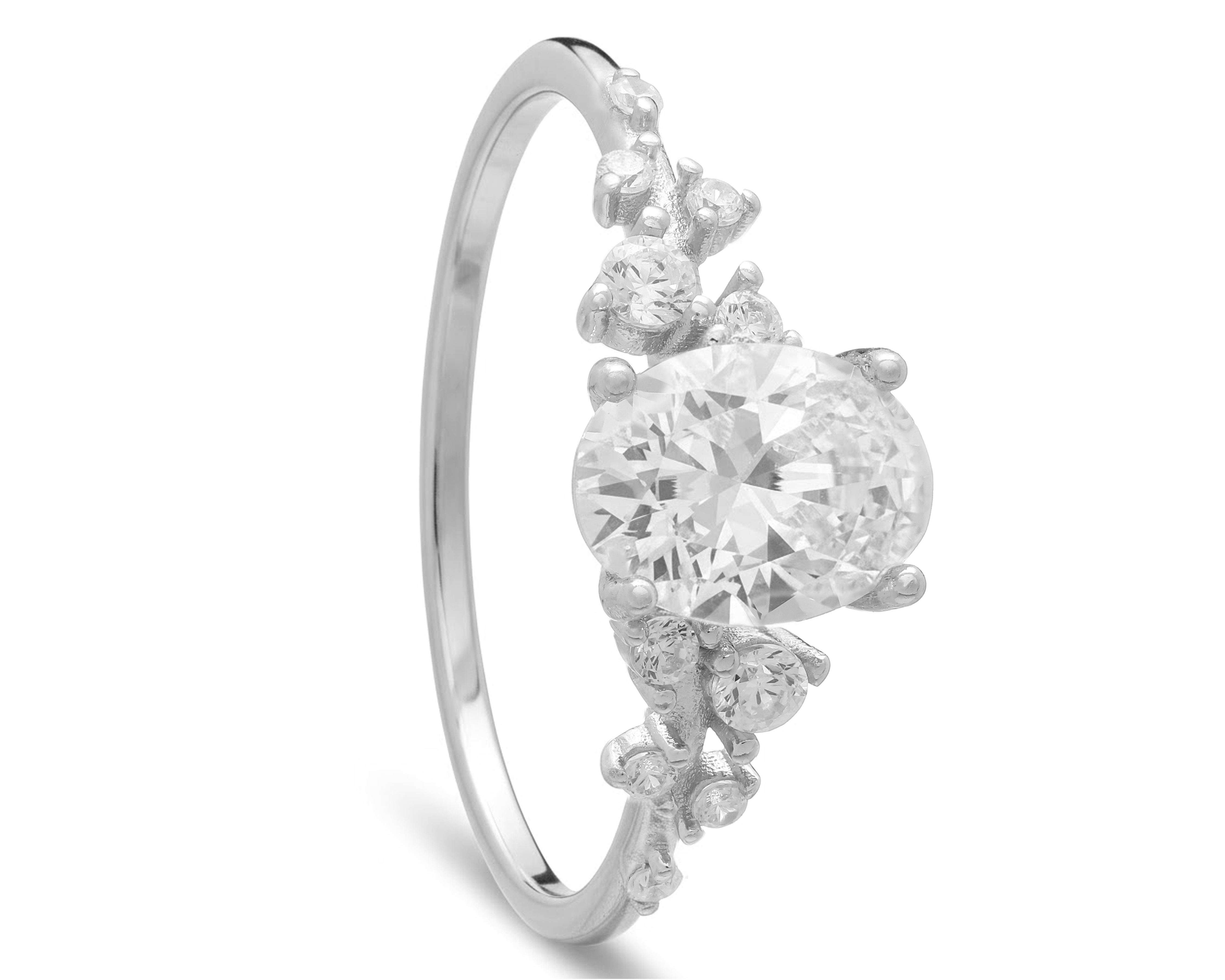 Anillo de Plata Sahara Talla 7