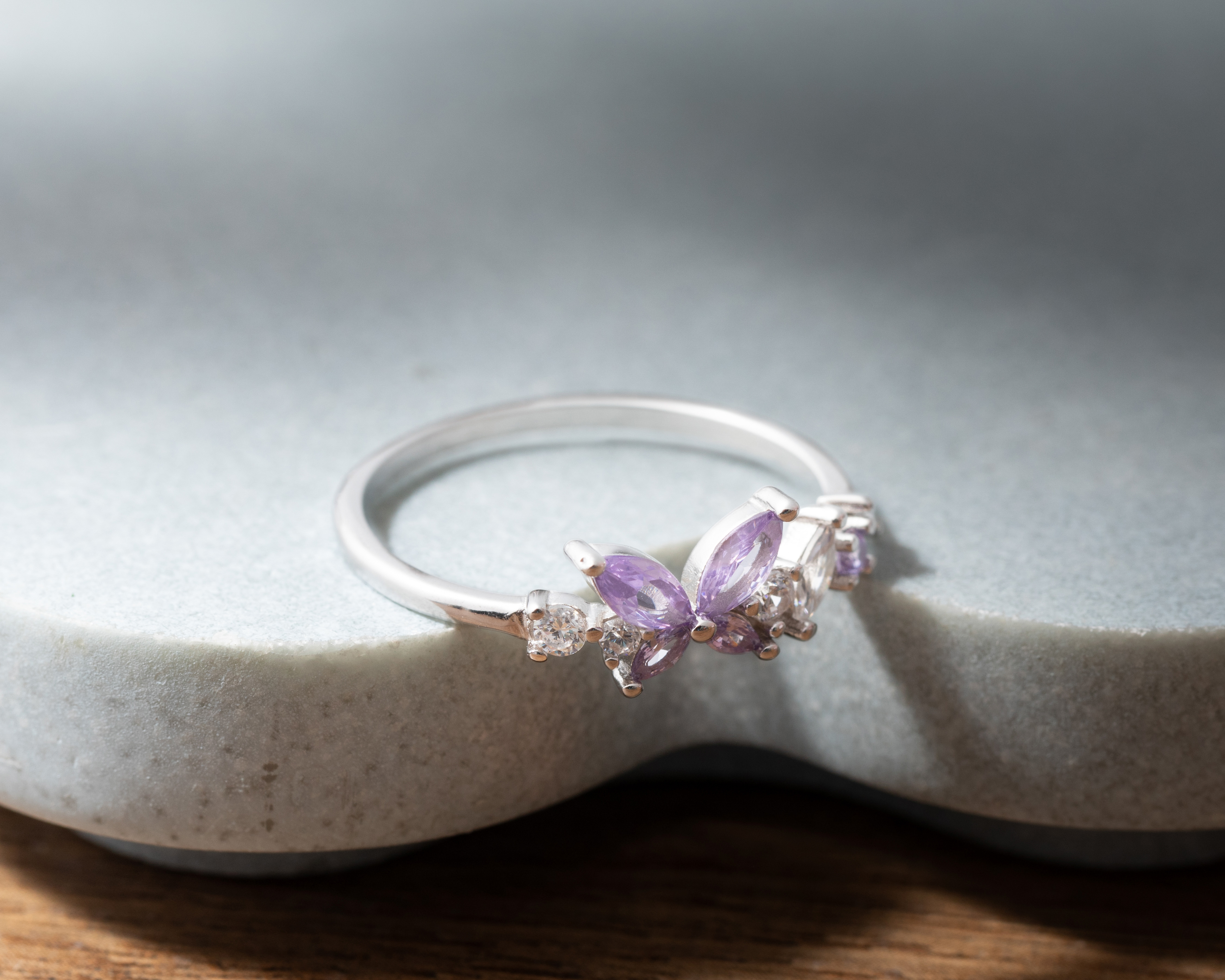 Foto 5 pulgar | Foto 4 | Anillo de Plata Sahara Talla 7