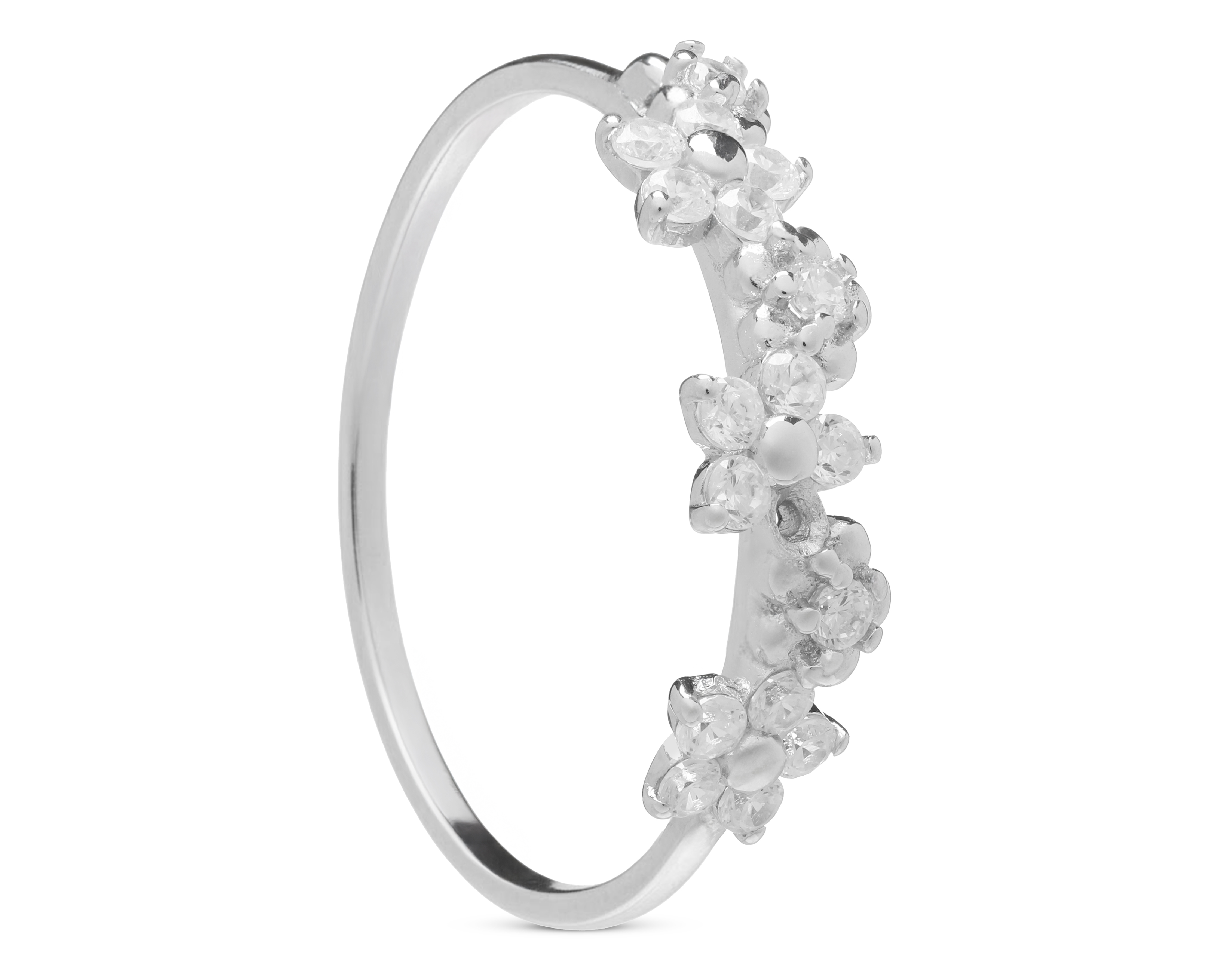 Foto 1 | Foto 1 | Anillo Flores de Plata Sahara Talla 7