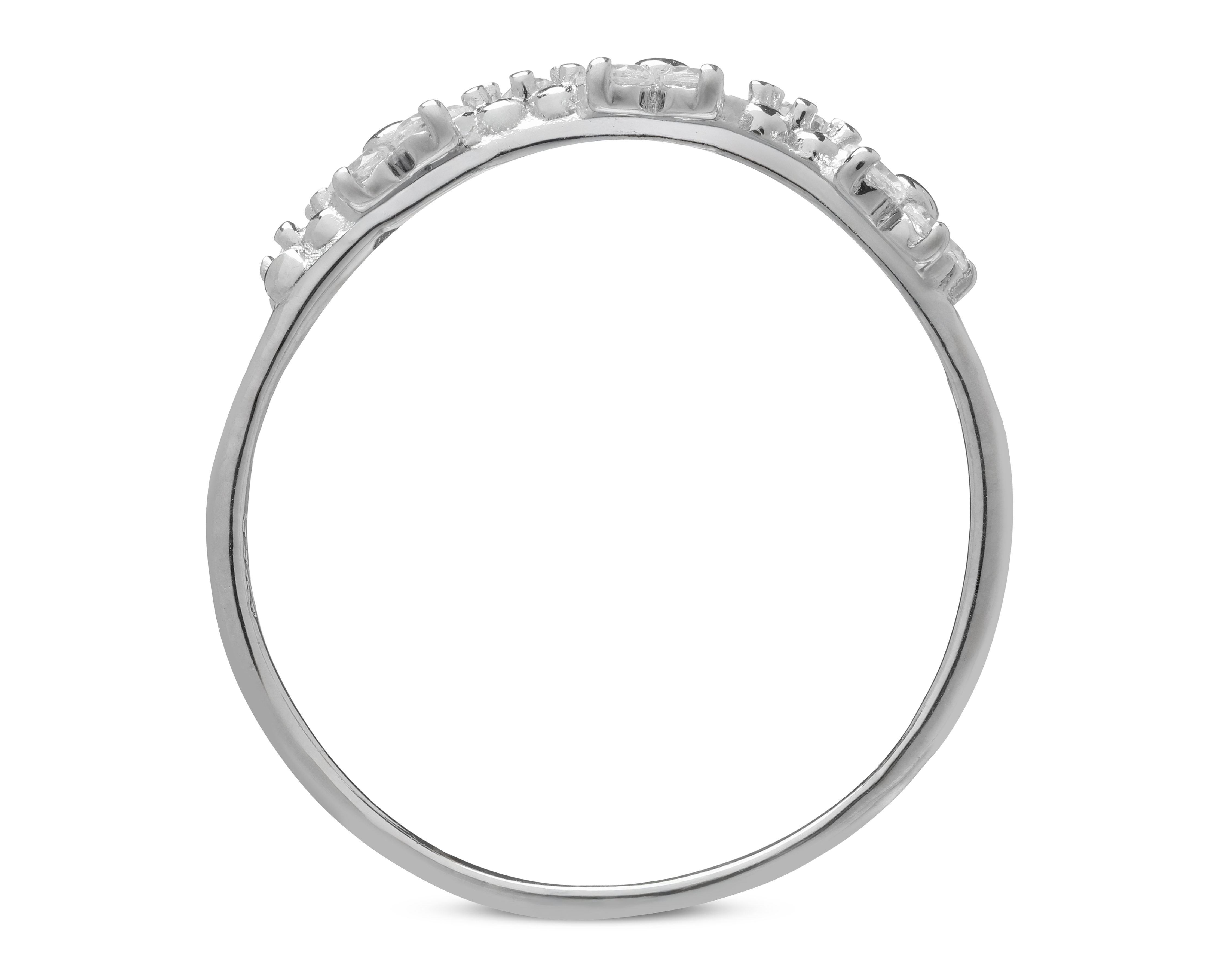 Foto 4 pulgar | Foto 3 | Anillo Flores de Plata Sahara Talla 7