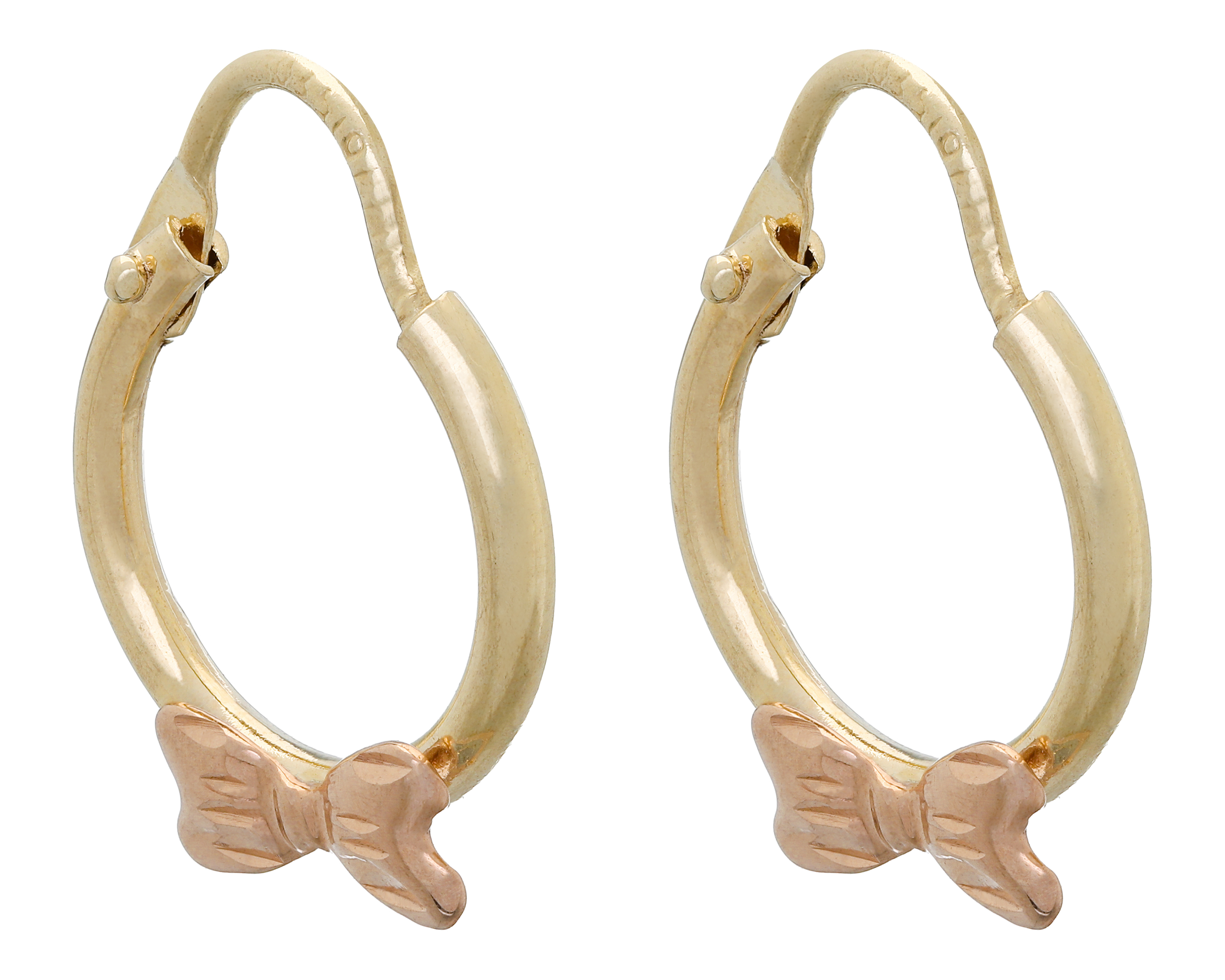 Foto 3 pulgar | Foto 2 | Arracada de Oro 10k Divikuo