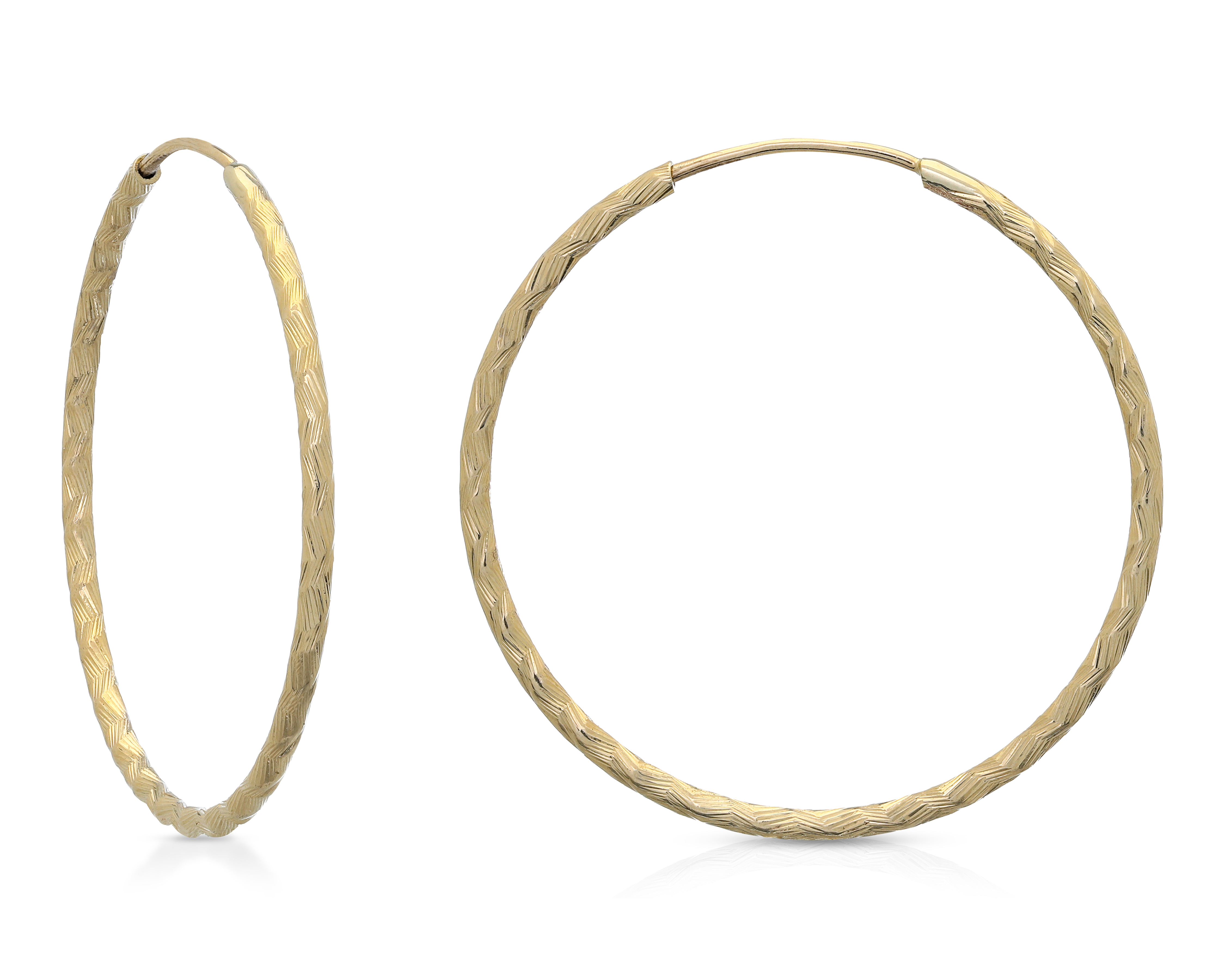 Foto 1 | Foto 1 | Arracadas Arilladas de Oro 10 Quilates Divkuo