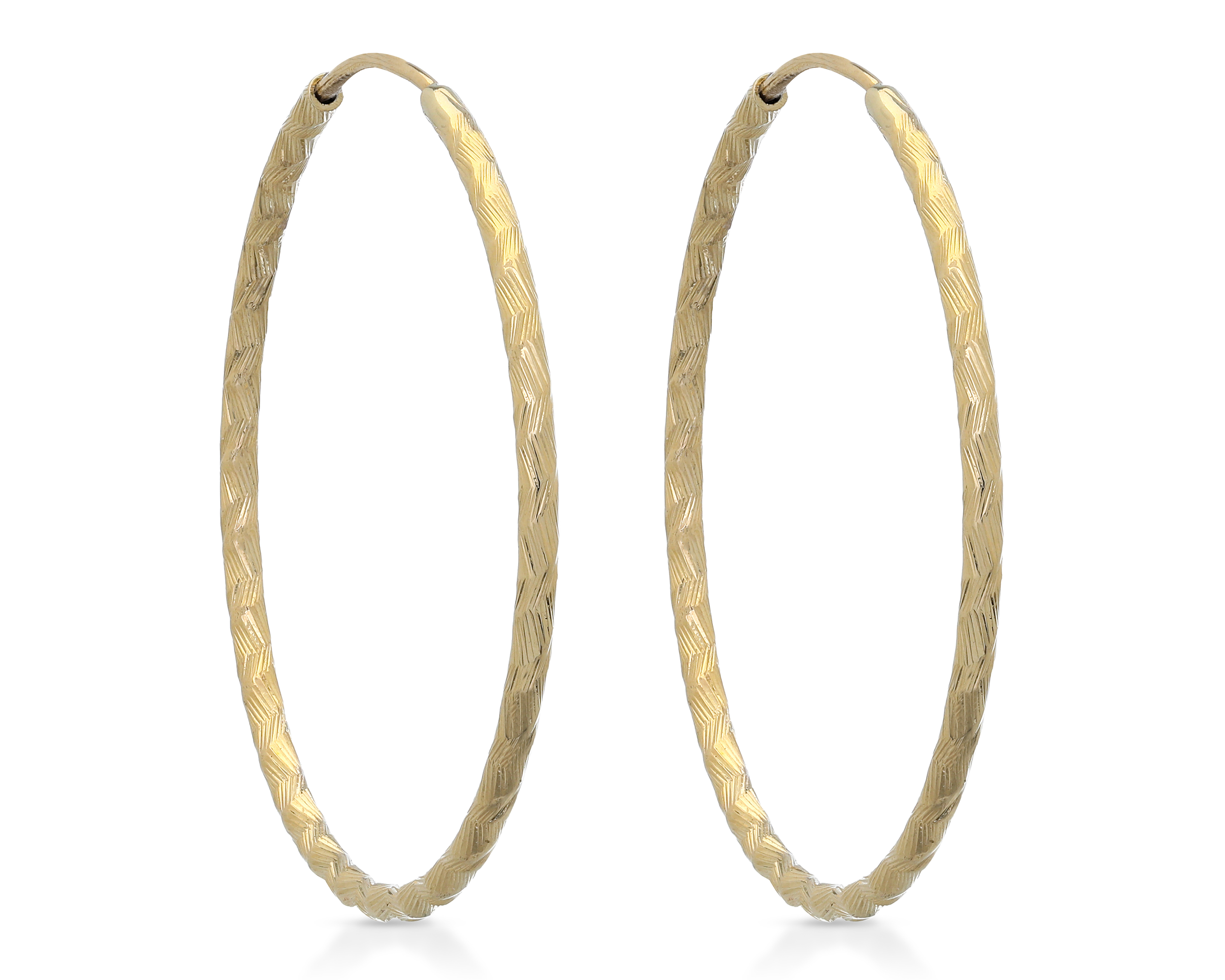 Foto 2 | Foto 2 | Arracadas Arilladas de Oro 10 Quilates Divkuo