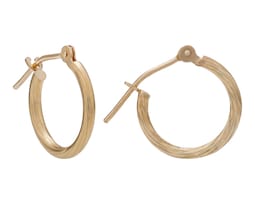 Arracadas de Oro 14k Martela