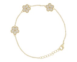 Pulsera de Chapa de Oro 14K by Adina Eden