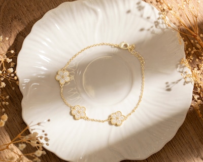 Foto 5 | Foto 5 | Pulsera de Chapa de Oro 14K by Adina Eden