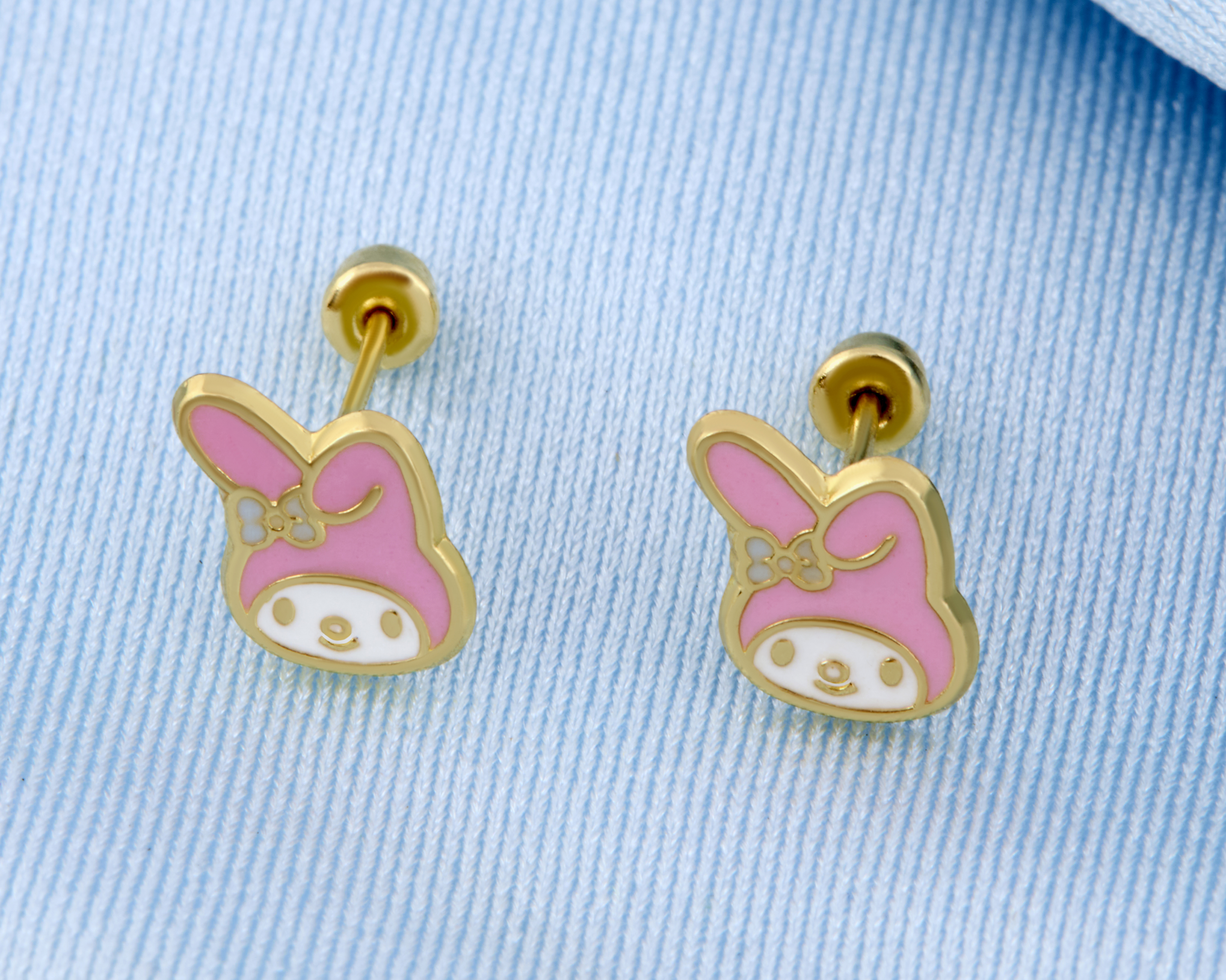 Foto 3 | Foto 3 | Aretes My Melody de Oro 10K Hello Kitty