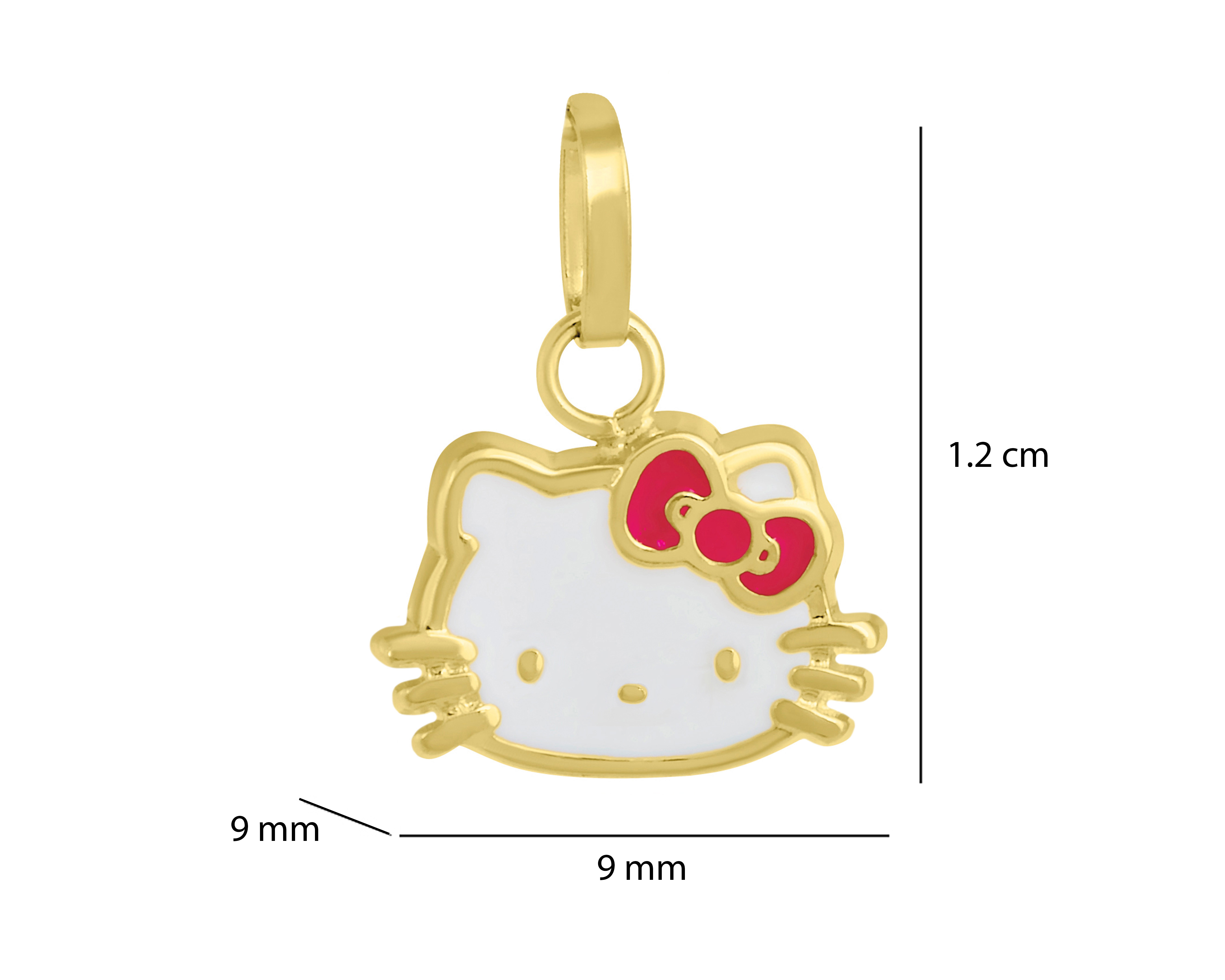 Foto 8 pulgar | Foto 7 | Dije de Oro 10k Hello Kitty