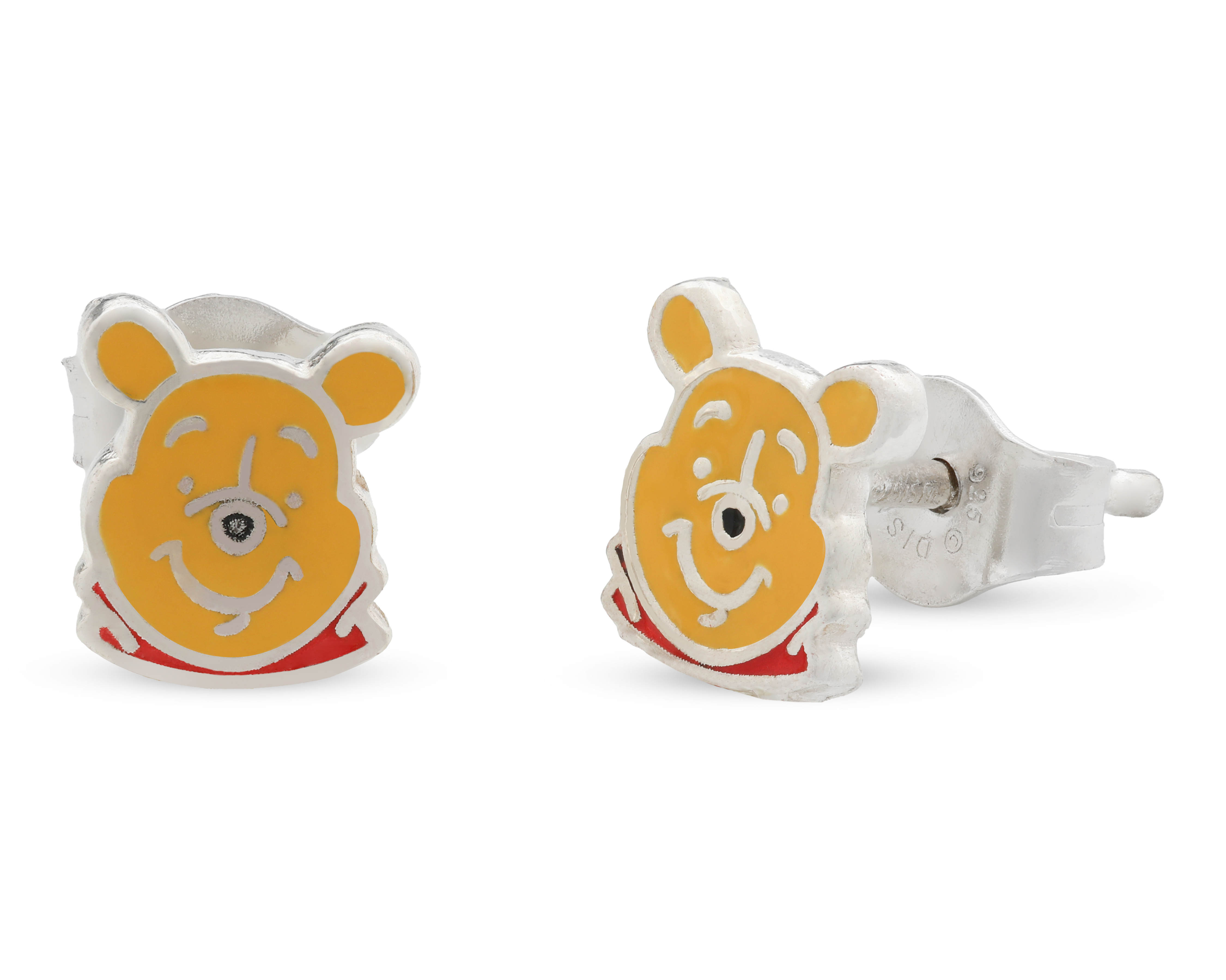 Aretes de Winnie Poo de Plata Disney