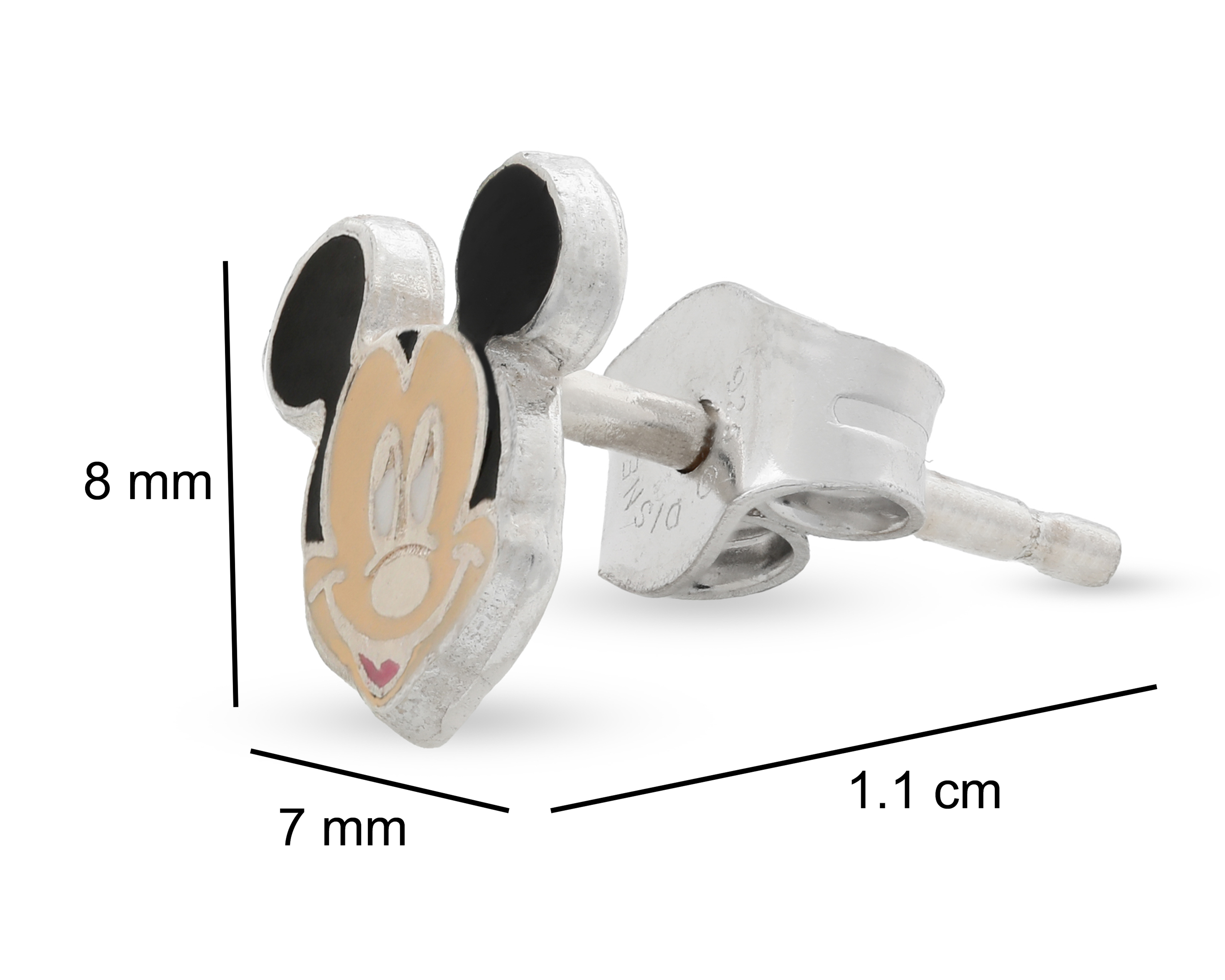 Foto 4 | Foto 4 | Broqueles Mickey Mouse de Plata Disney
