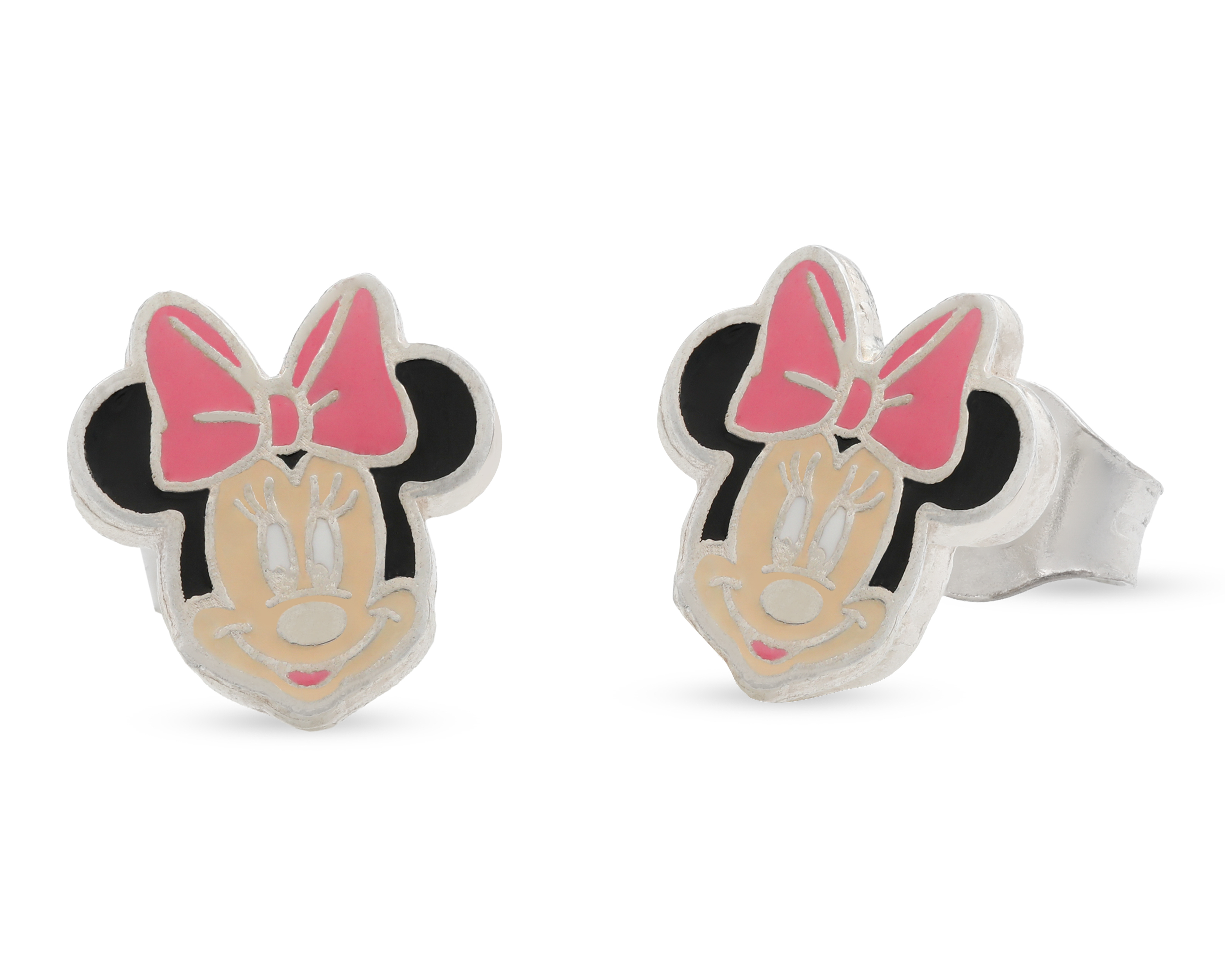 Broqueles Minnie Mouse de Plata Disney