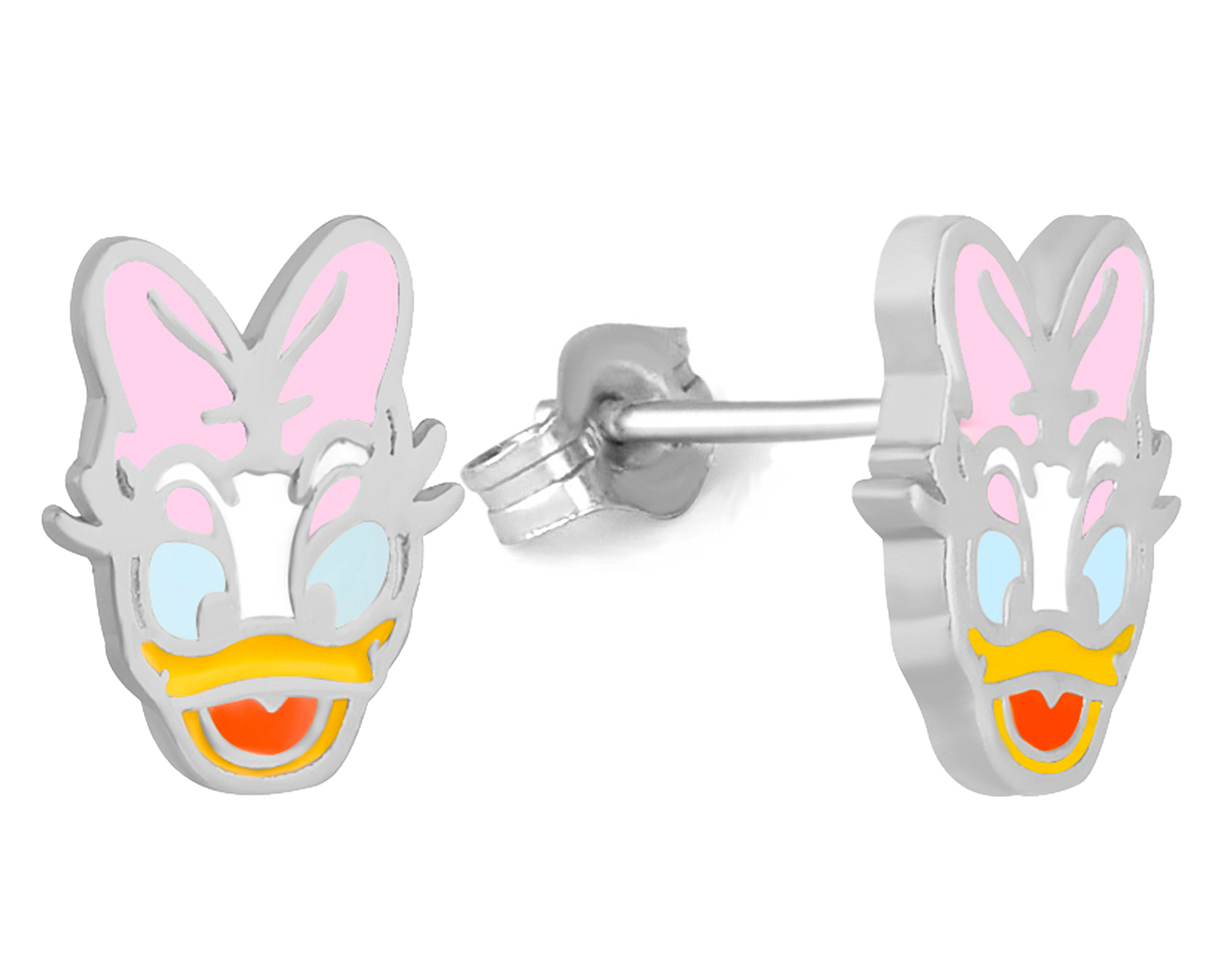 Aretes Daisy de Plata Disney