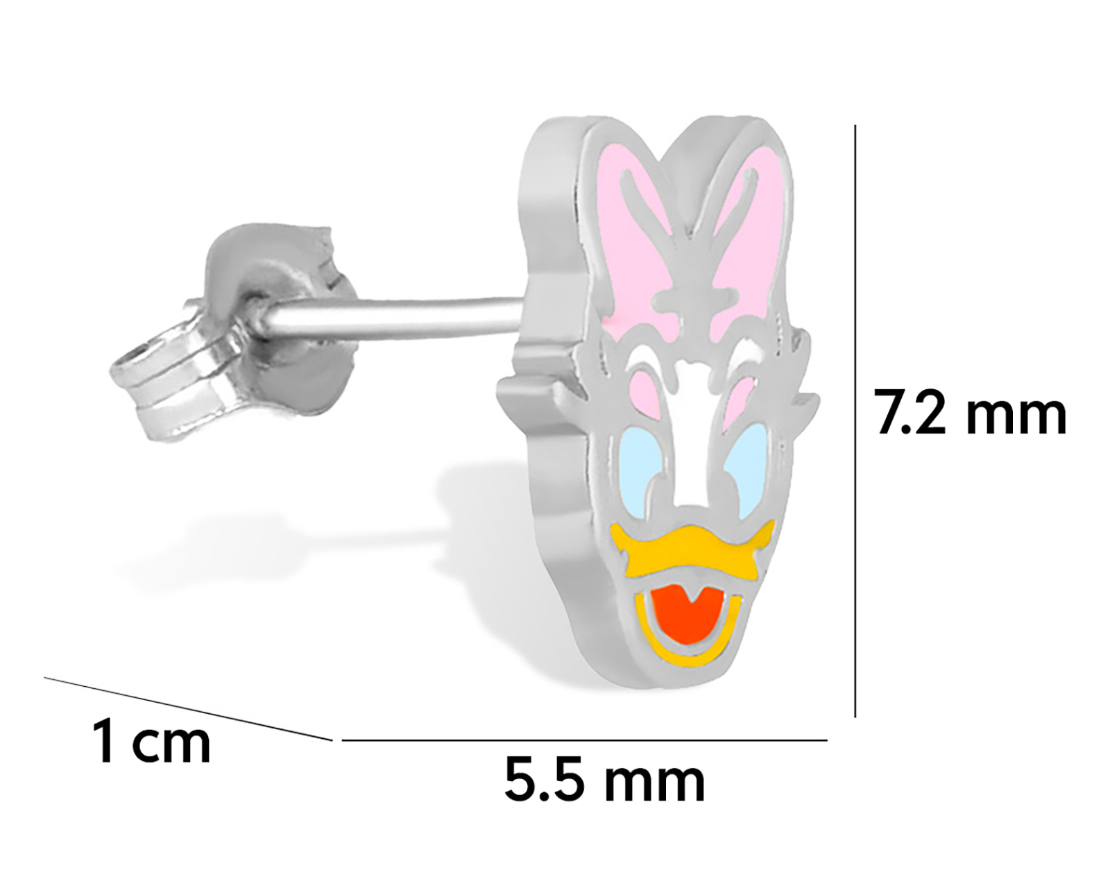 Foto 5 | Foto 5 | Aretes Daisy de Plata Disney