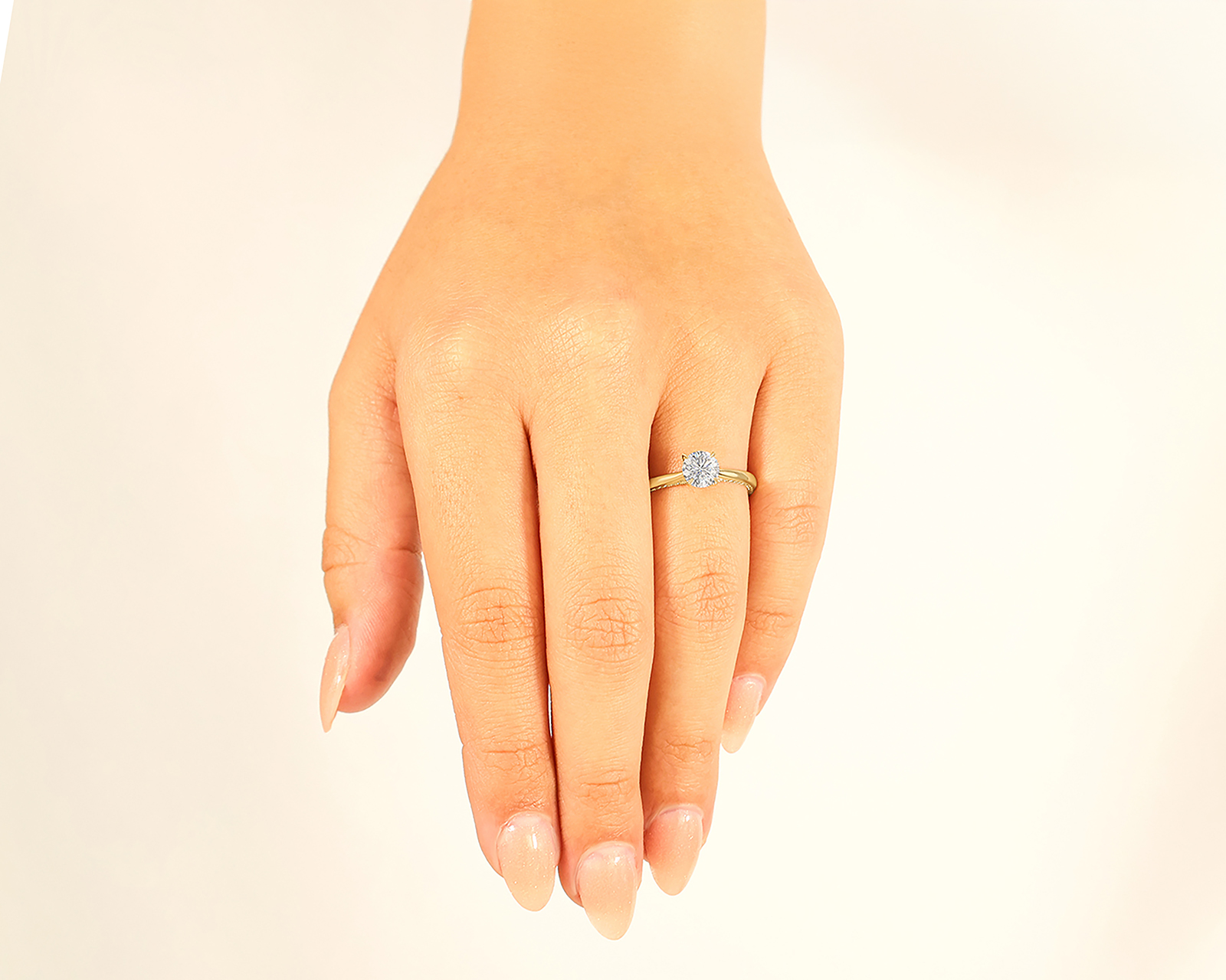 Foto 6 | Foto 6 | Anillo de Compromiso de Oro 10K Amelie Talla 8