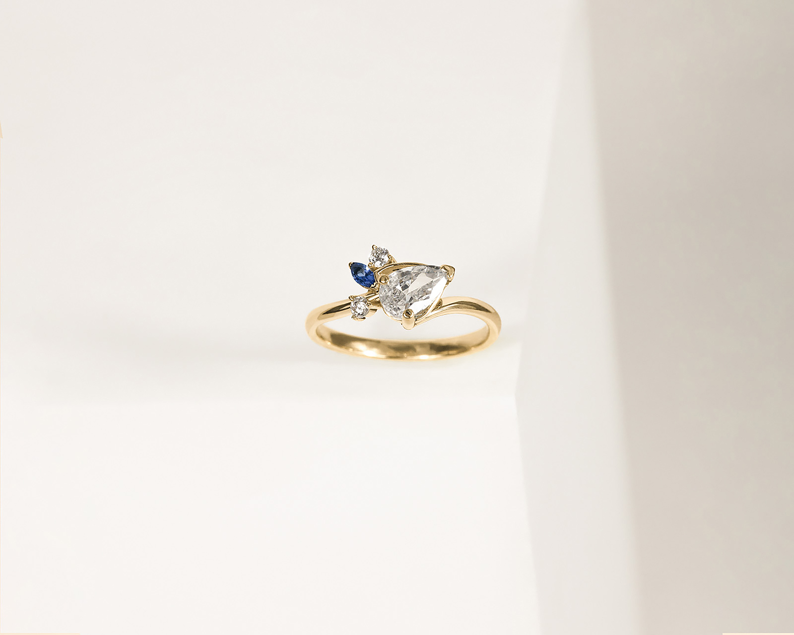 Foto 7 | Foto 7 | Anillo Gota de Oro 10k Amelie Talla 7