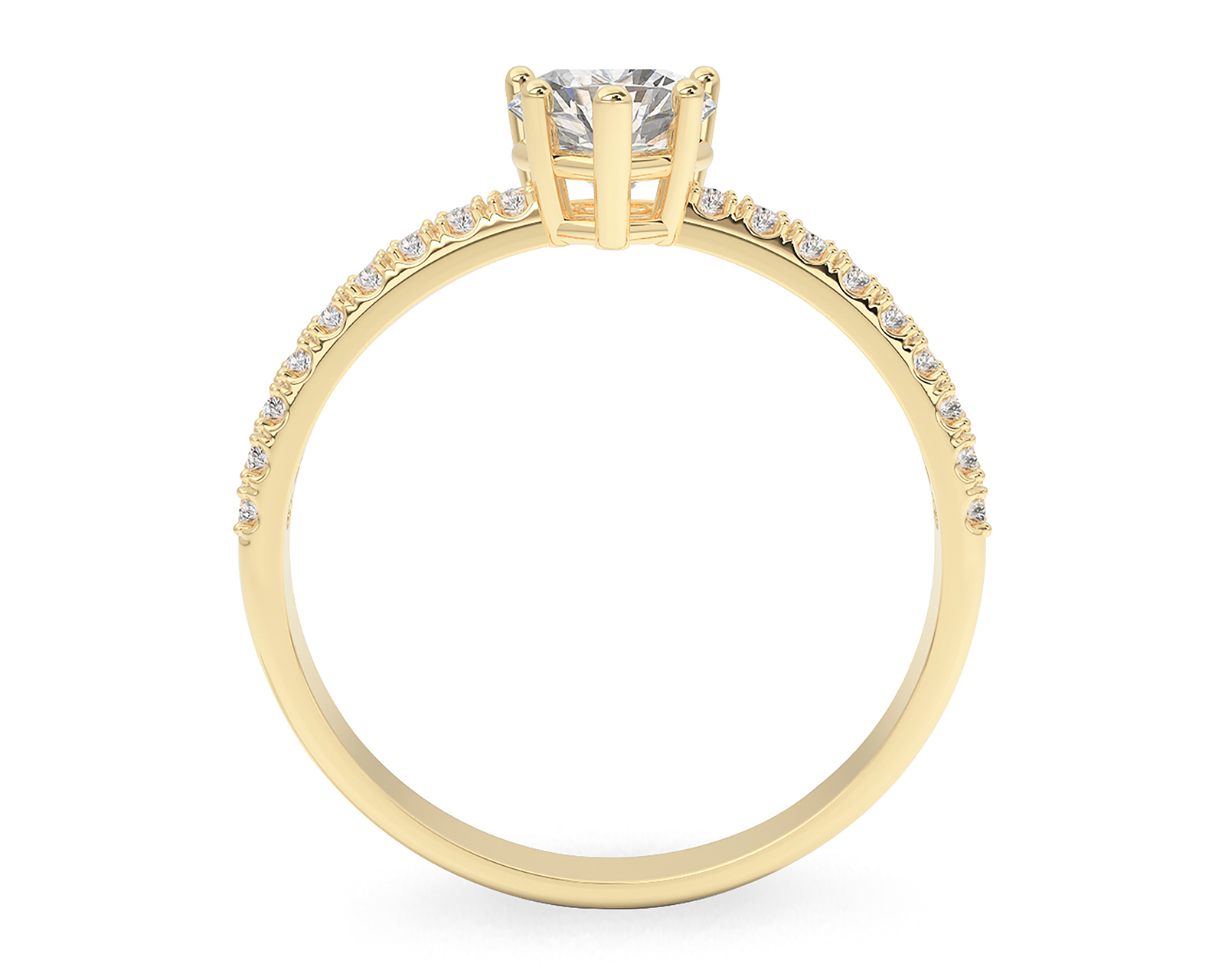 Foto 3 | Foto 3 | Anillo de Oro 10k Amelie Tamaño 7