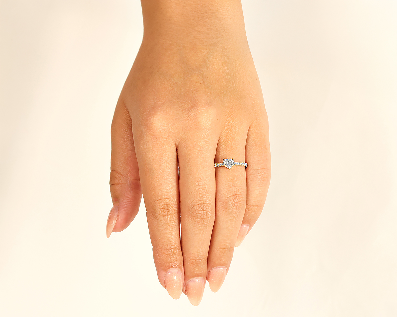 Foto 6 | Foto 6 | Anillo de Oro 10k Amelie Tamaño 7