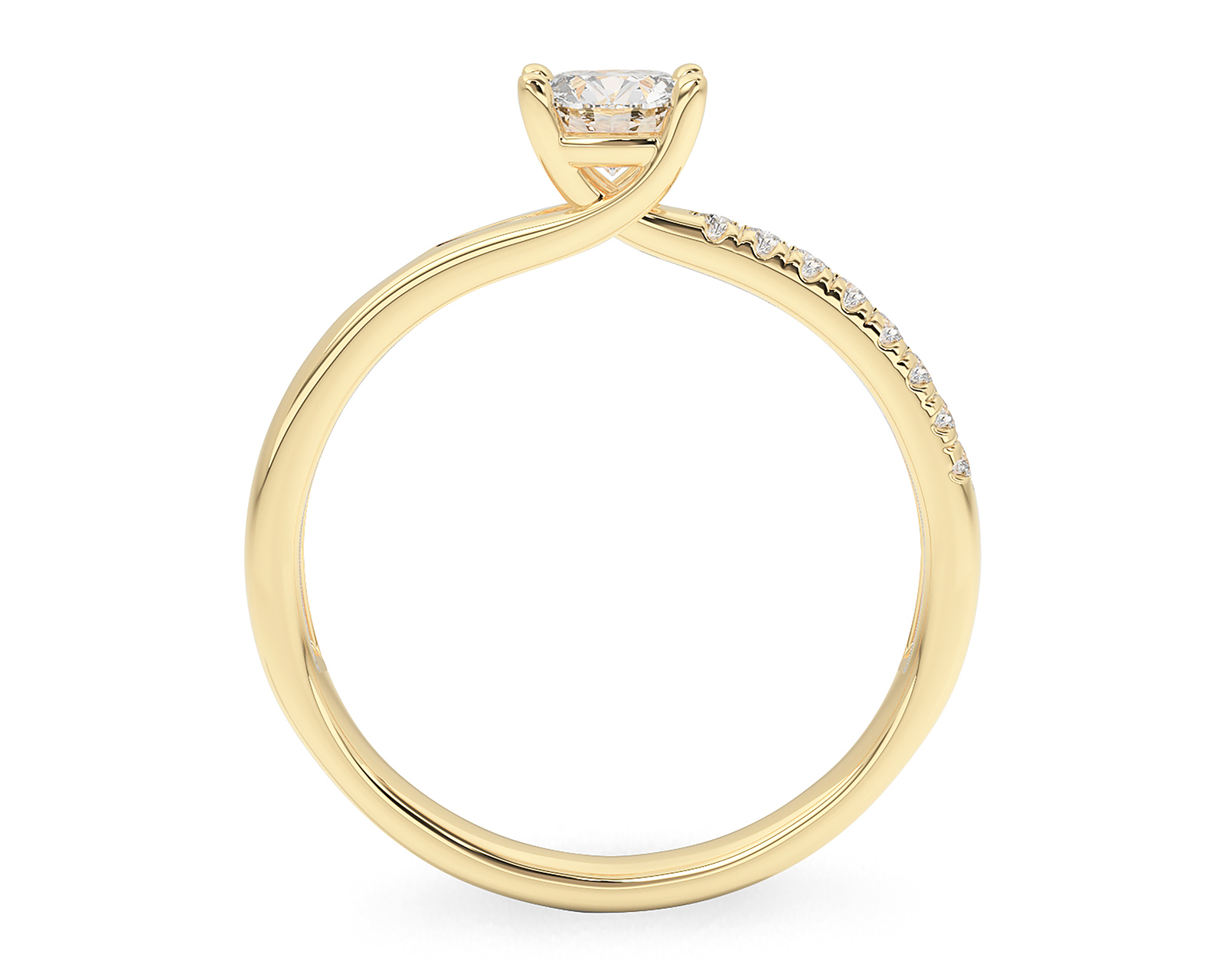 Foto 3 | Foto 3 | Anillo de Compromiso de Oro 10k Amelie Talla 7