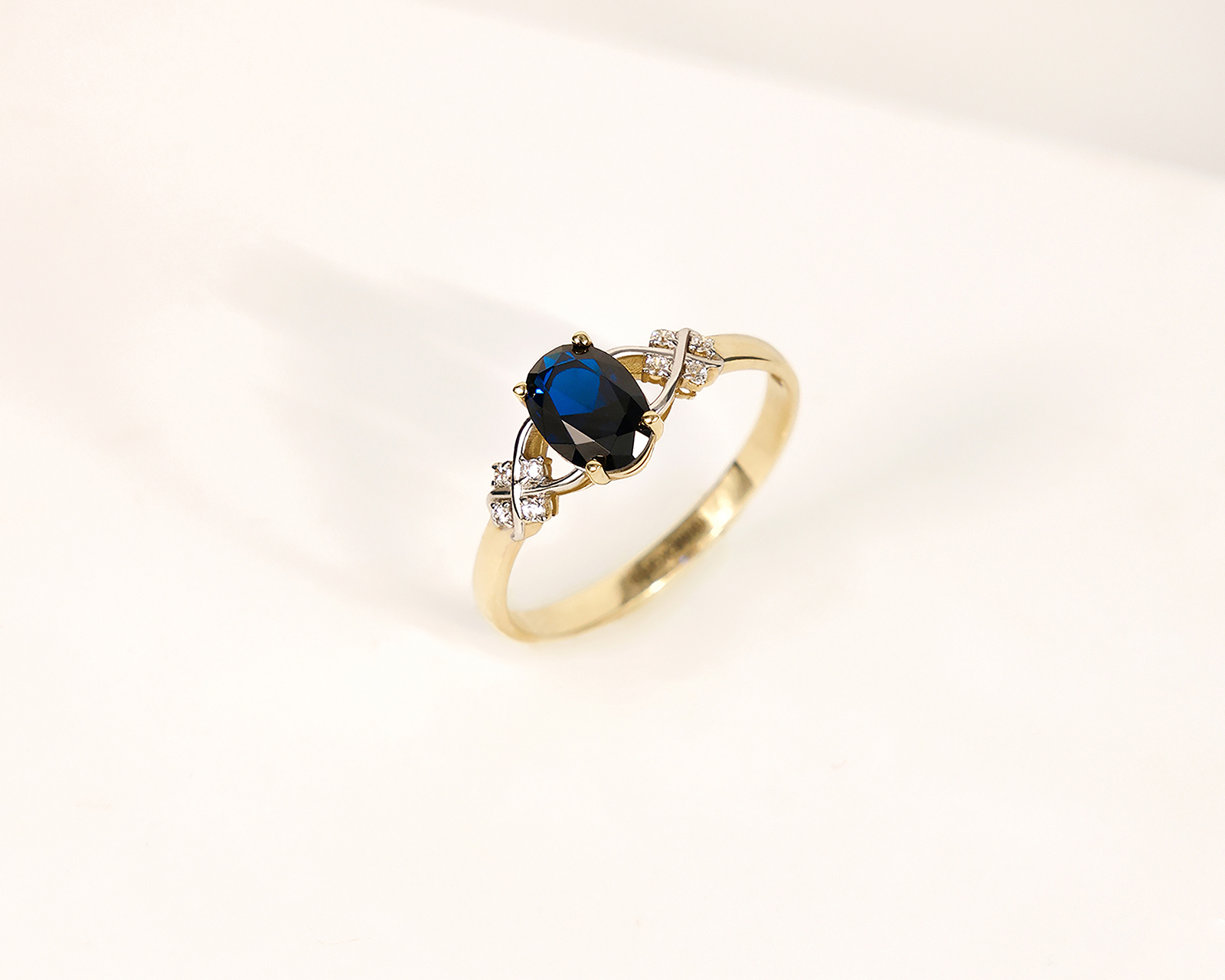 Foto 7 | Foto 7 | Anillo de Oro 10k Amelie Tamaño 7