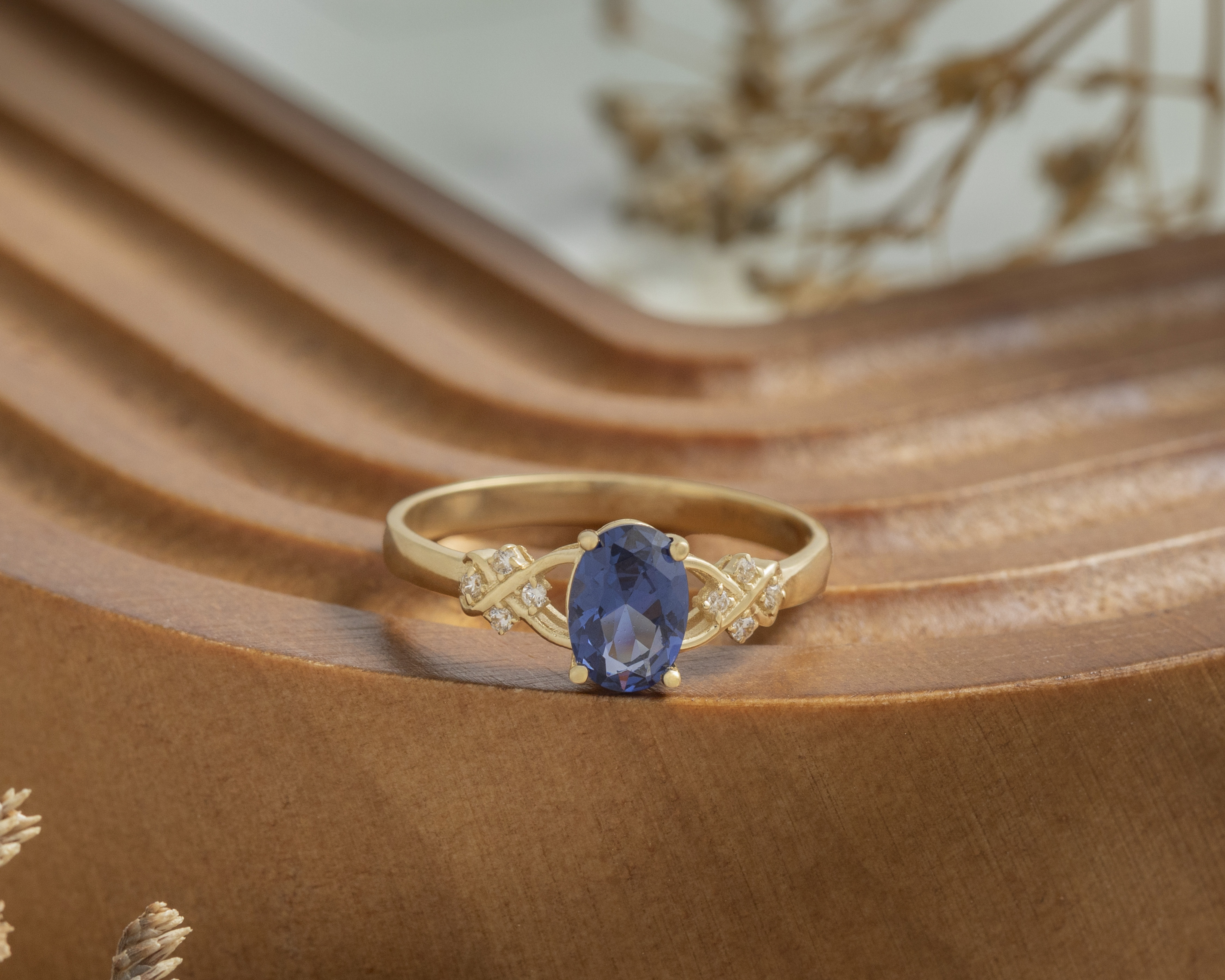 Foto 8 | Foto 8 | Anillo de Oro 10k Amelie Tamaño 7