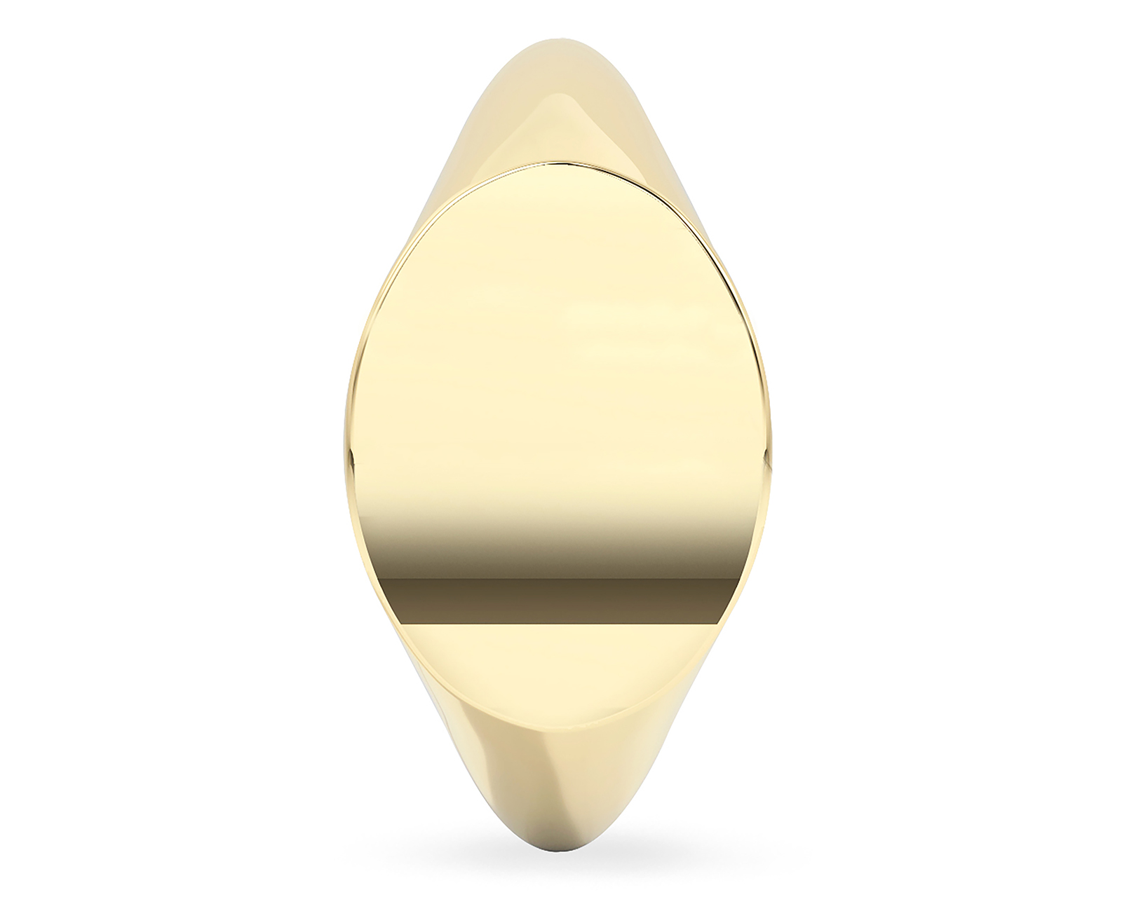 Foto 3 pulgar | Foto 2 | Anillo Ovalado de Oro 10k Amelie Talla 10