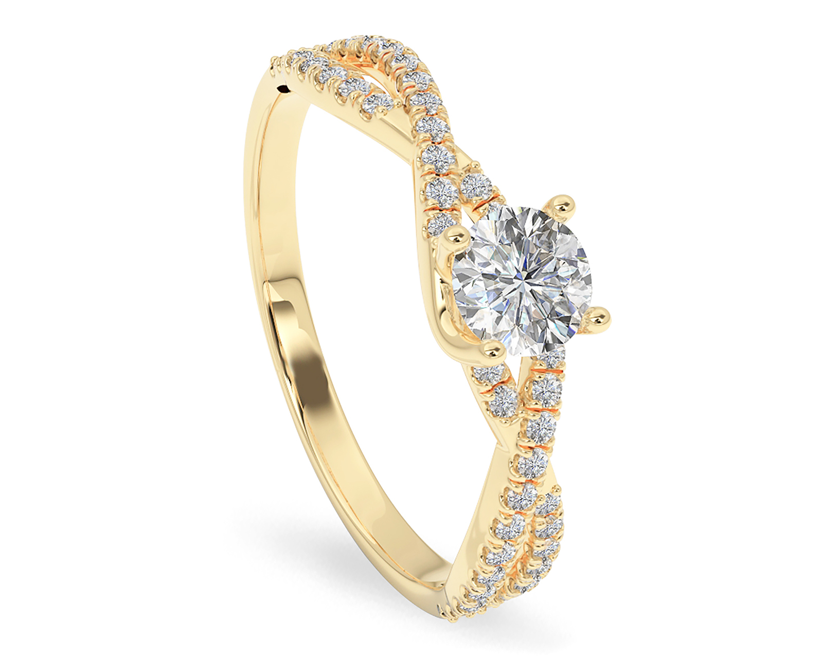 Foto 1 | Foto 1 | Anillo de Oro 10k Amelie Talla 7