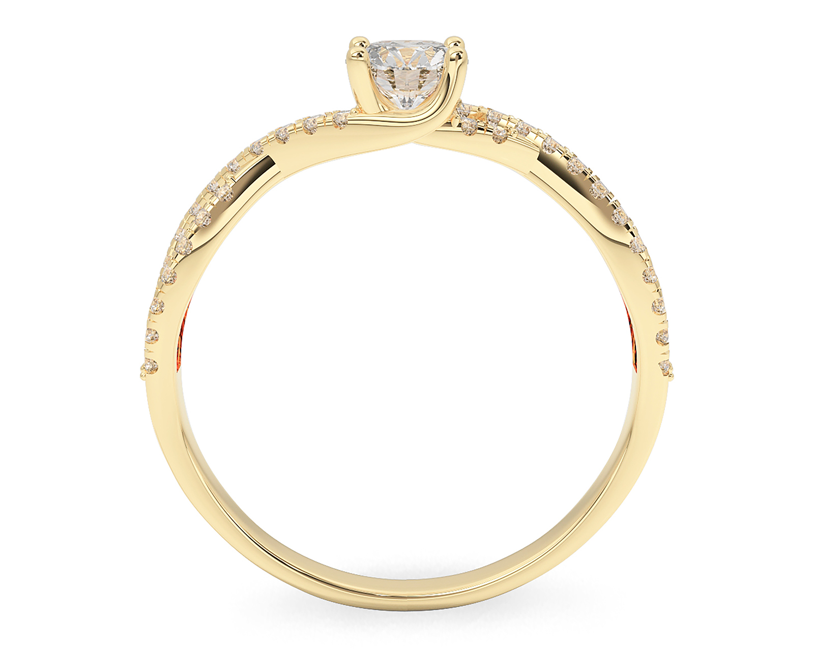 Foto 3 | Foto 3 | Anillo de Oro 10k Amelie Talla 7