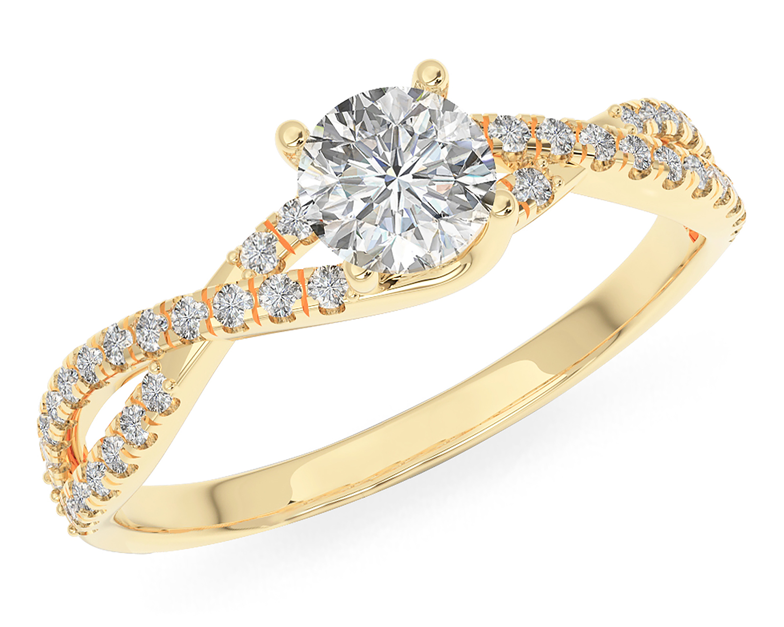 Foto 5 pulgar | Foto 4 | Anillo de Oro 10k Amelie Talla 7