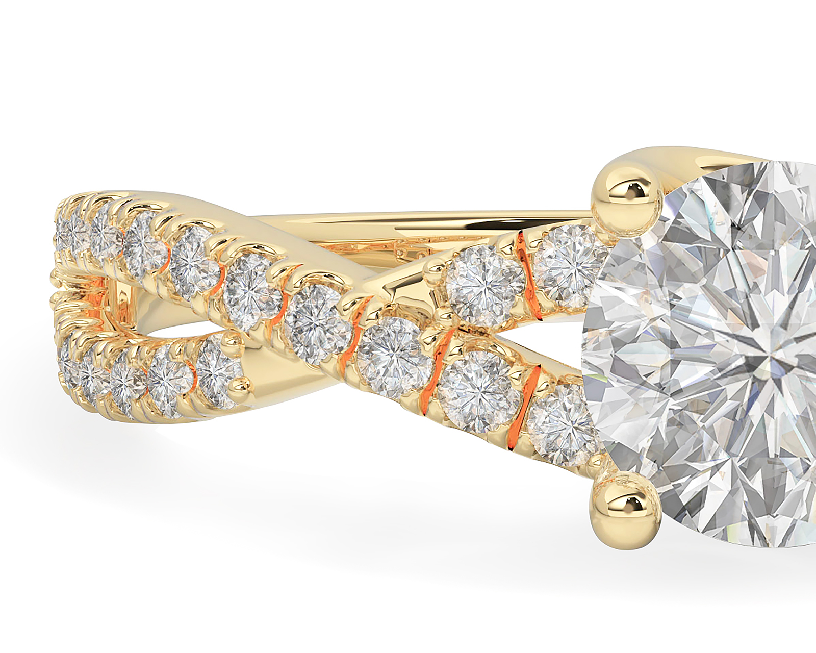 Foto 6 pulgar | Foto 5 | Anillo de Oro 10k Amelie Talla 7