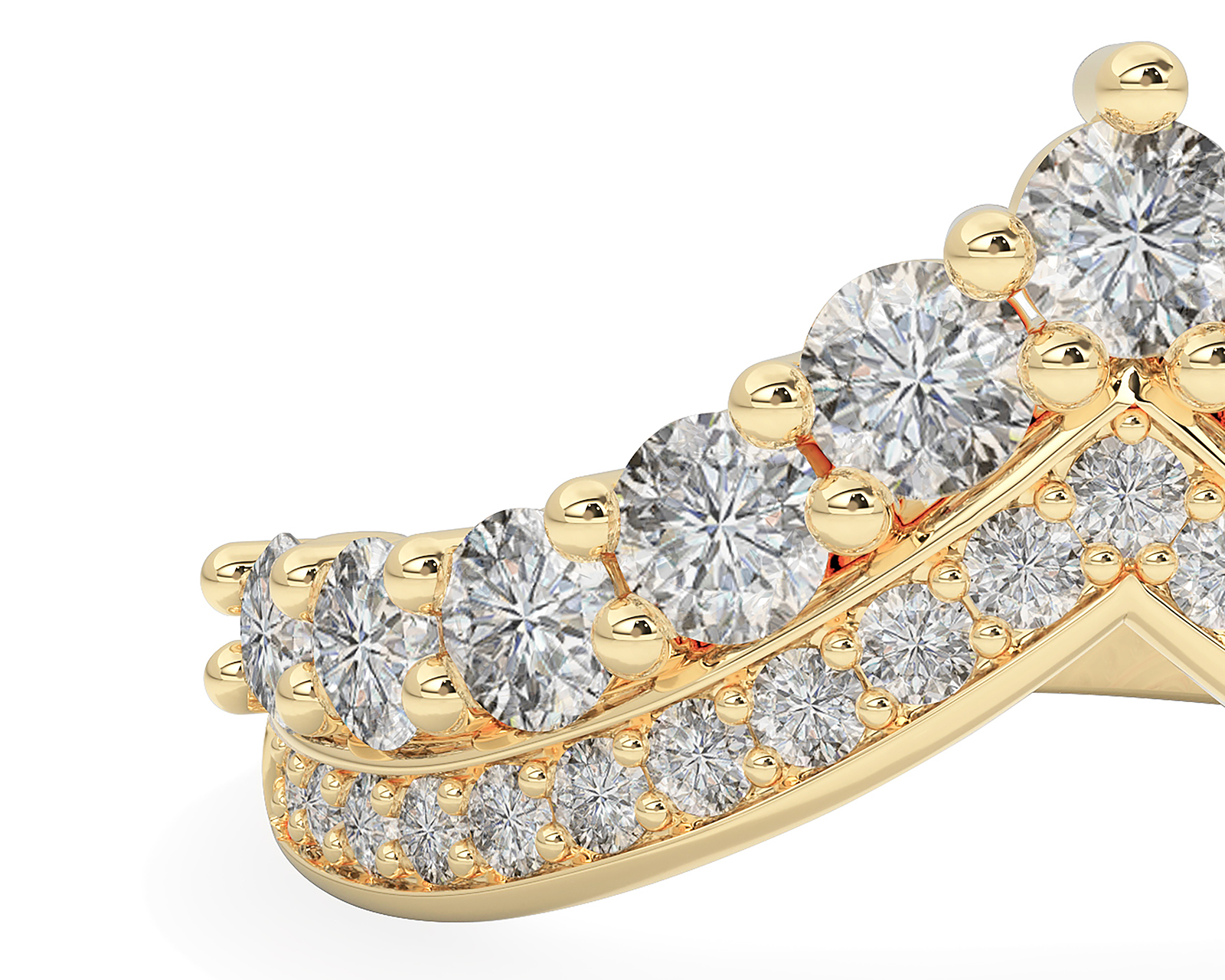 Foto 6 pulgar | Foto 5 | Anillo Corona de Oro 10k Amelie Talla 7